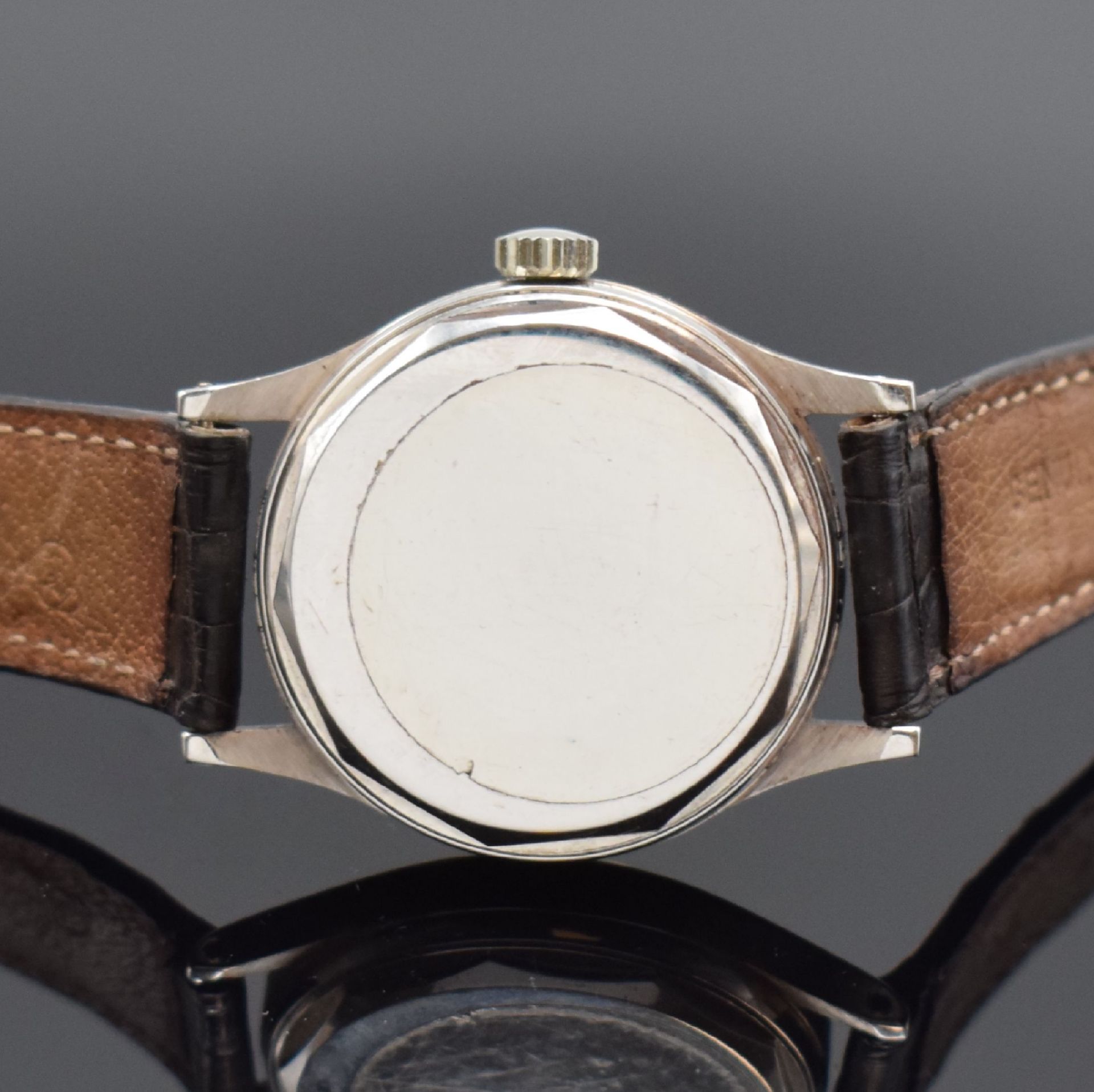 CUERVO Y SOBRINOS Herrenarmbanduhr in WG 750/000, Schweiz - Image 4 of 7