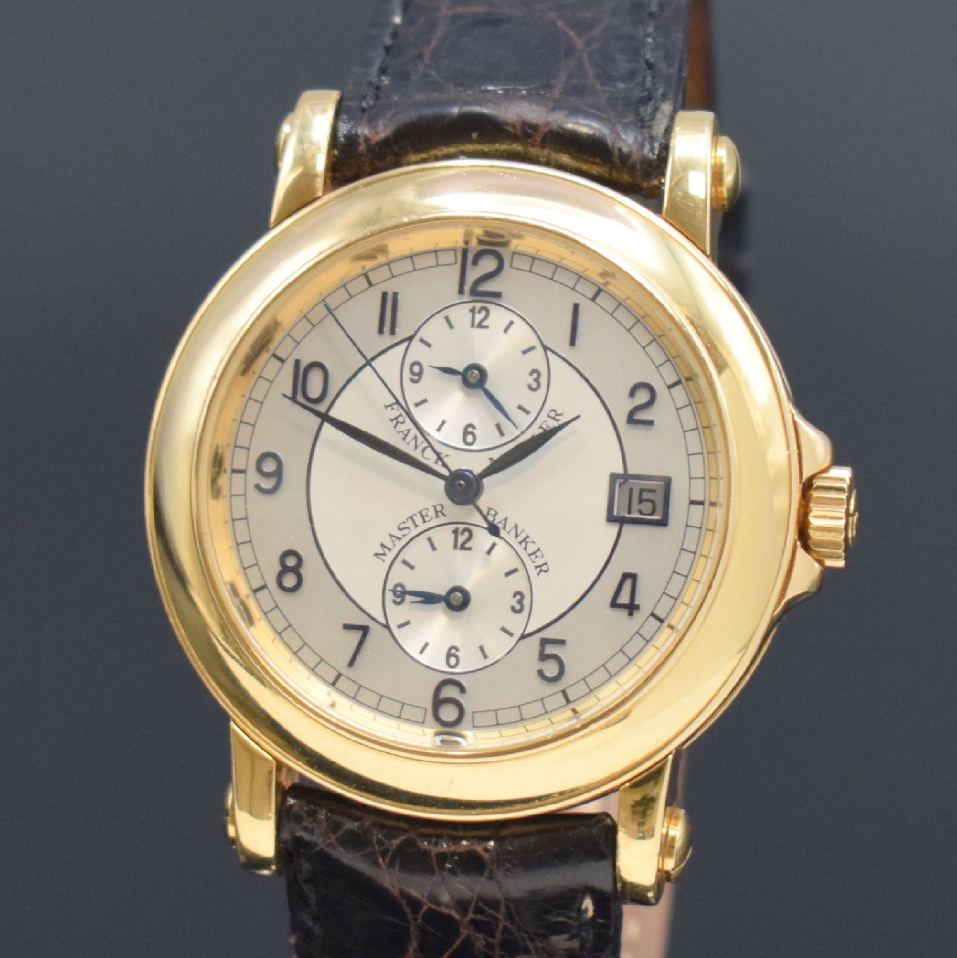 FRANCK MULLER Master Banker Herrenarmbanduhr Referenz - Image 2 of 8