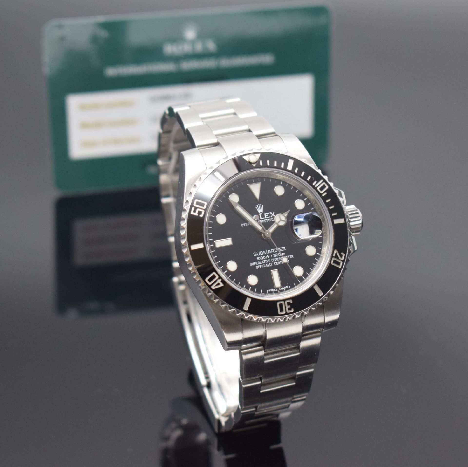 ROLEX Herrenarmbanduhr Oyster Perpetual Date Submariner - Bild 3 aus 5