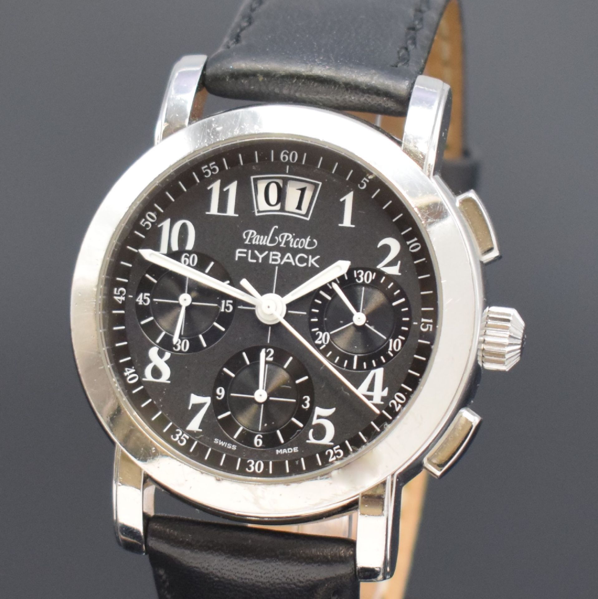 PAUL PICOT Herrenarmbanduhr Modell Firshire Flyback, - Image 2 of 6