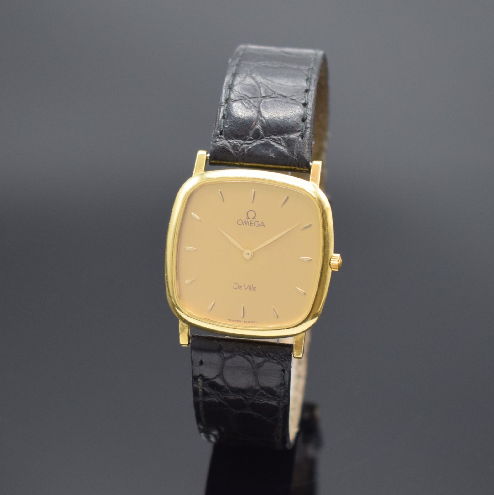 OMEGA De Ville Armbanduhr in GG 750/000 Referenz 1953378,