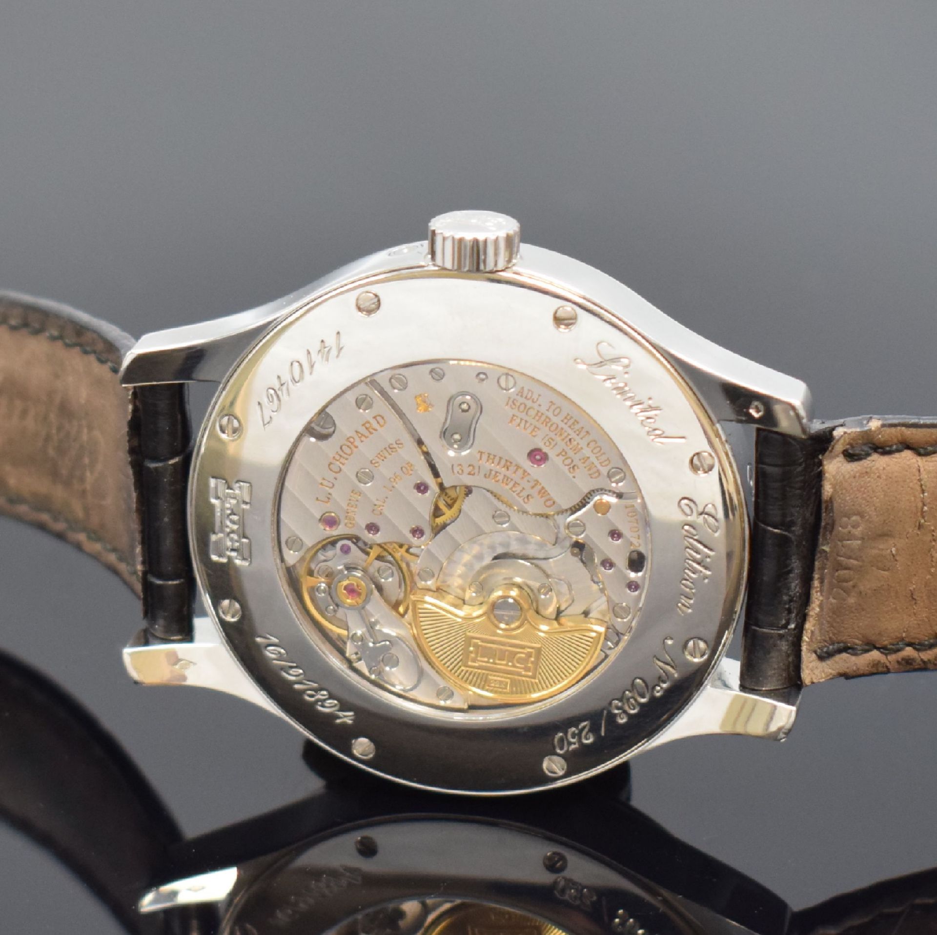 CHOPARD astronomische Chronometer Herrenarmbanduhr mit - Image 7 of 7