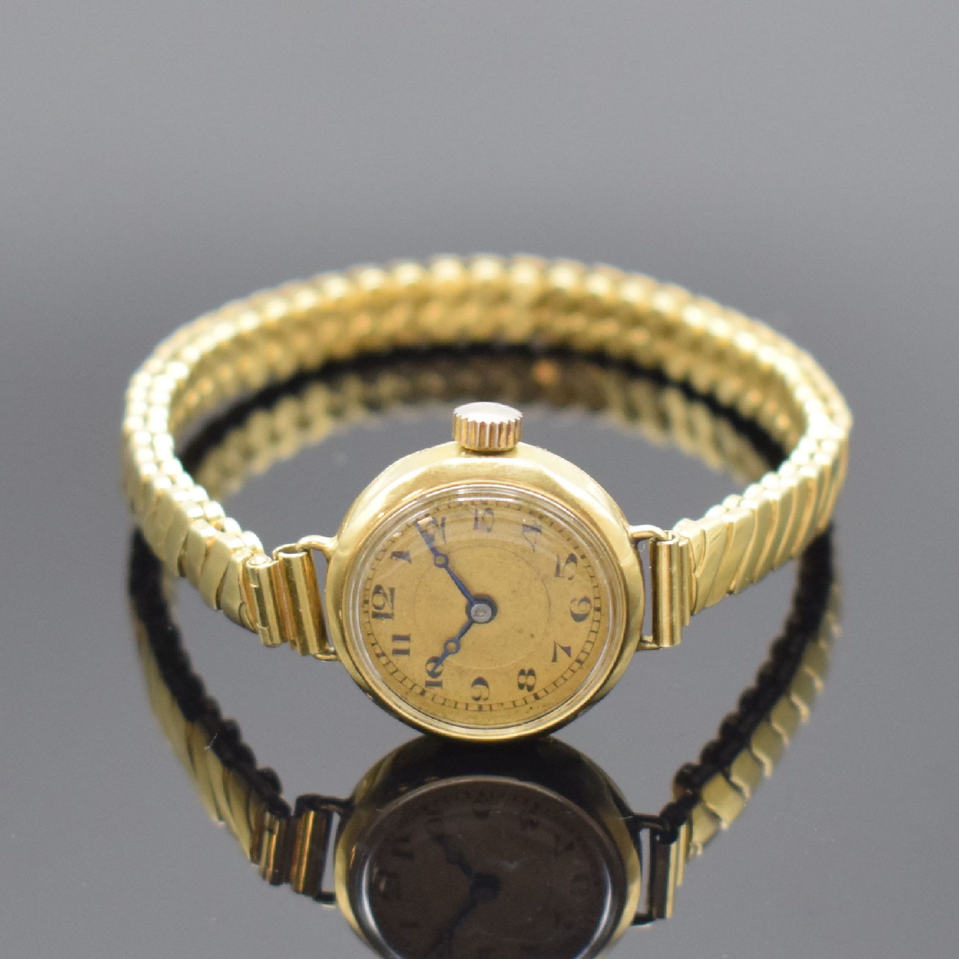 BIDLINGMAIER Armbanduhr in GG 585/000, Deutschland um