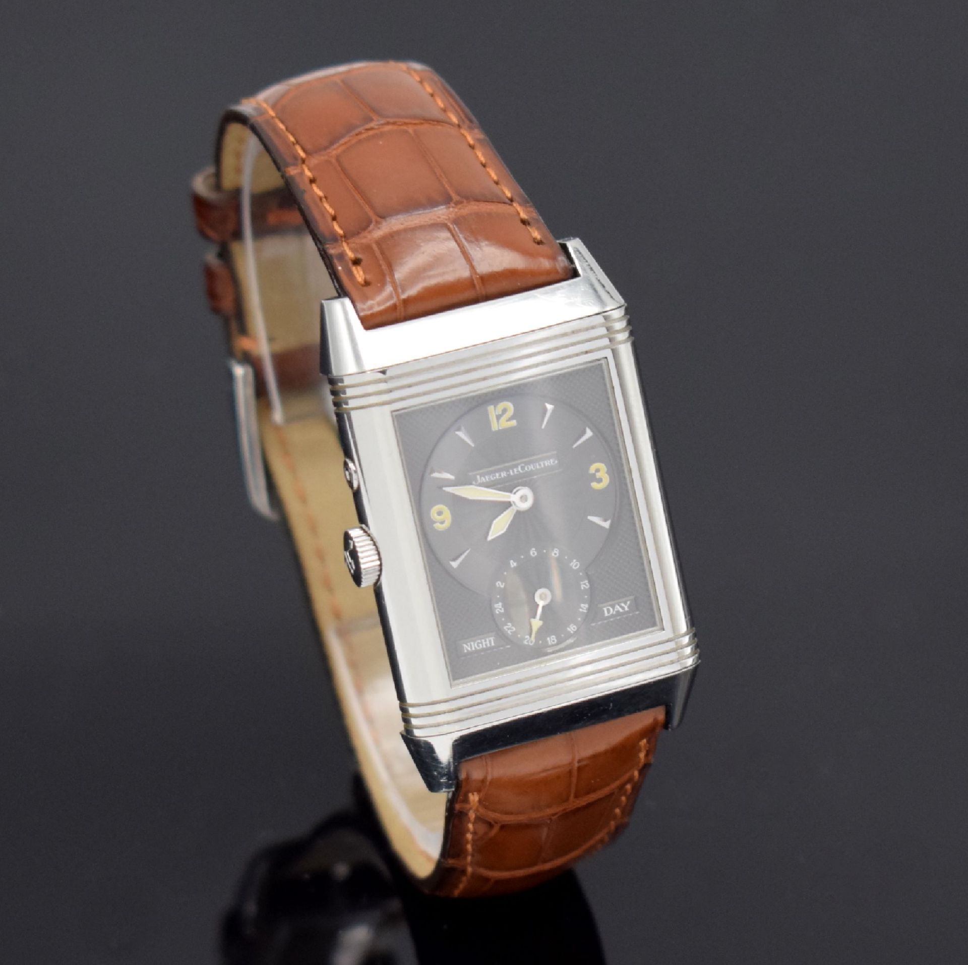 Jaeger-LeCoultre Reverso Duoface Herrenarmbanduhr in - Bild 5 aus 9