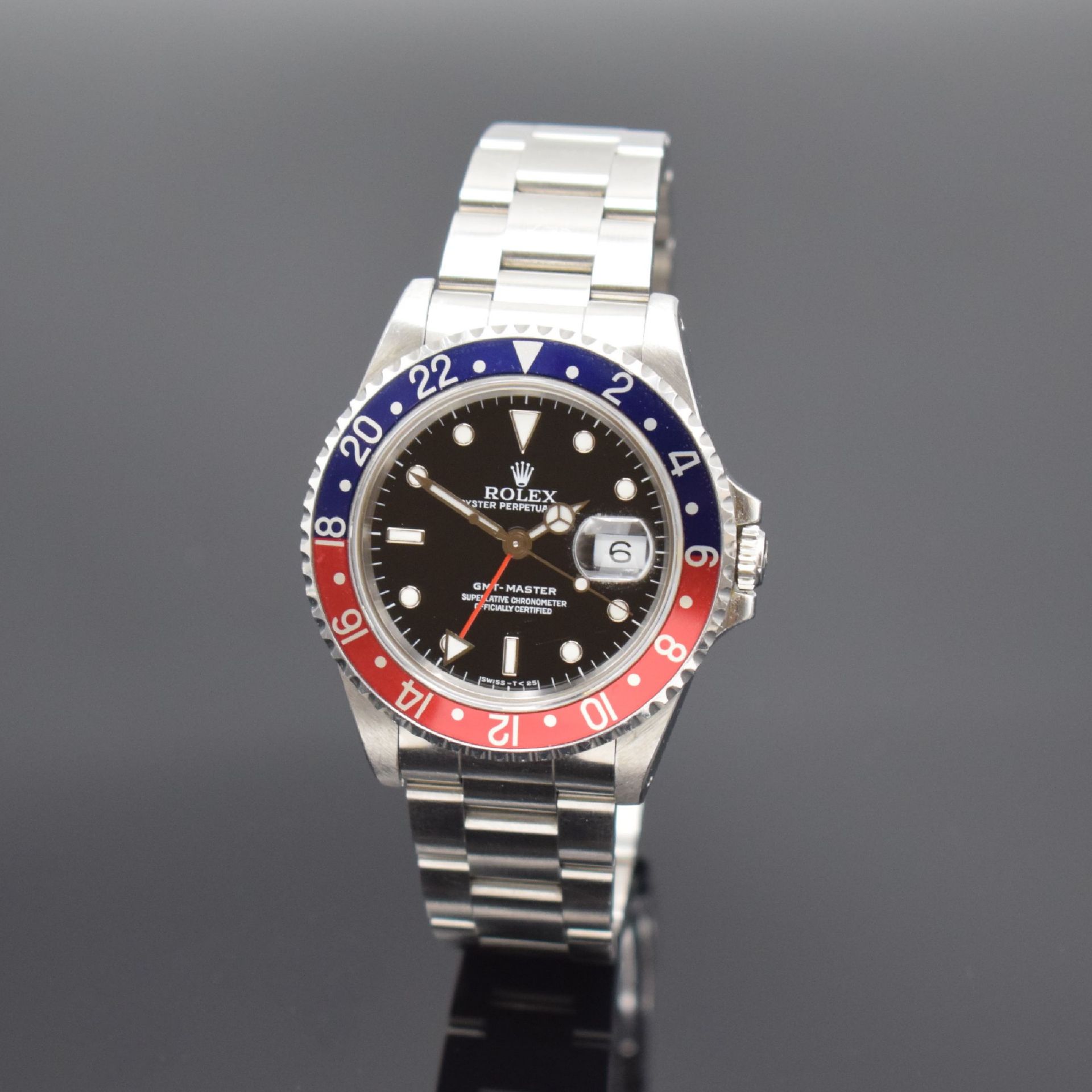 ROLEX Herrenarmbanduhr Oyster Perpetual Date GMT-Master