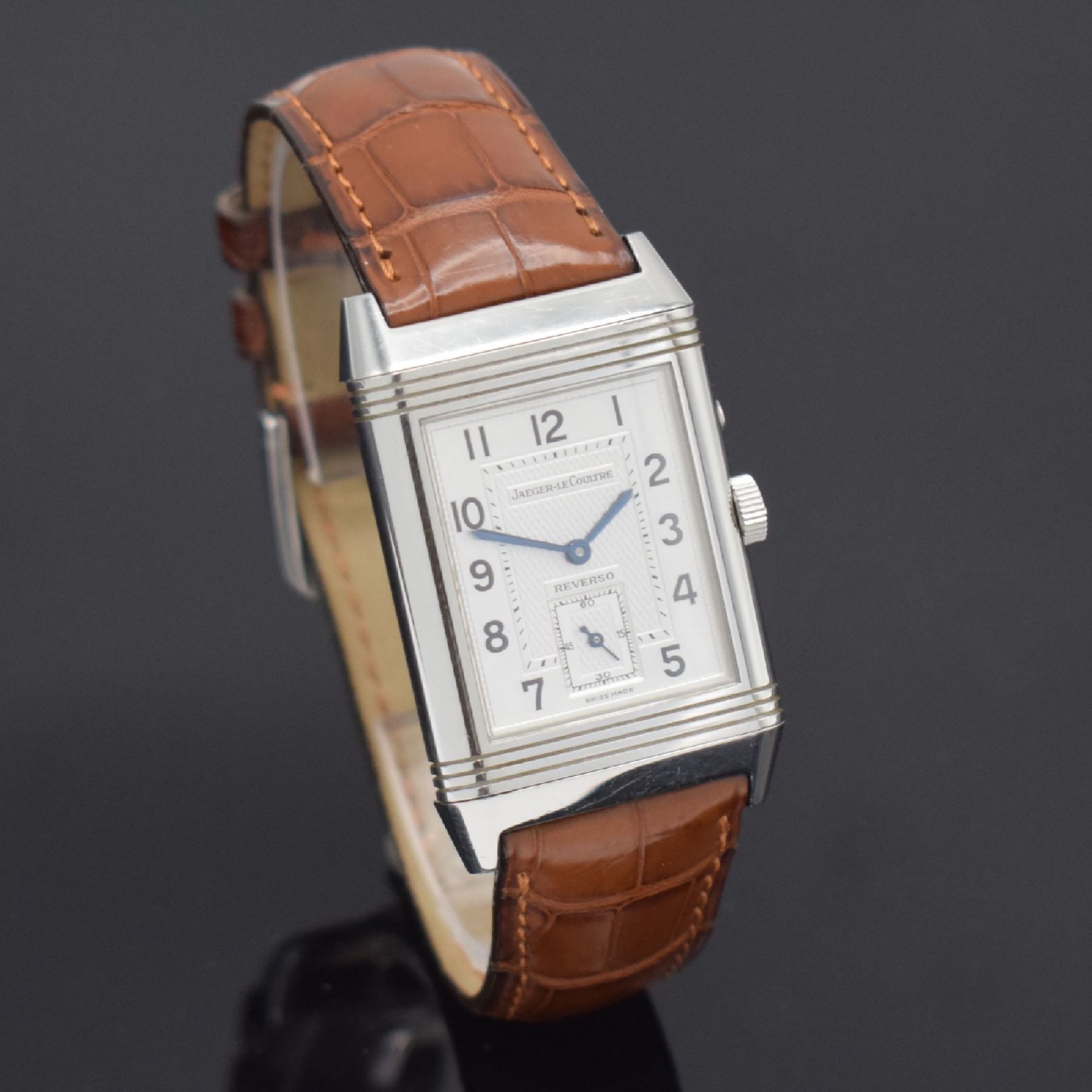 Jaeger-LeCoultre Reverso Duoface Herrenarmbanduhr in - Bild 7 aus 9