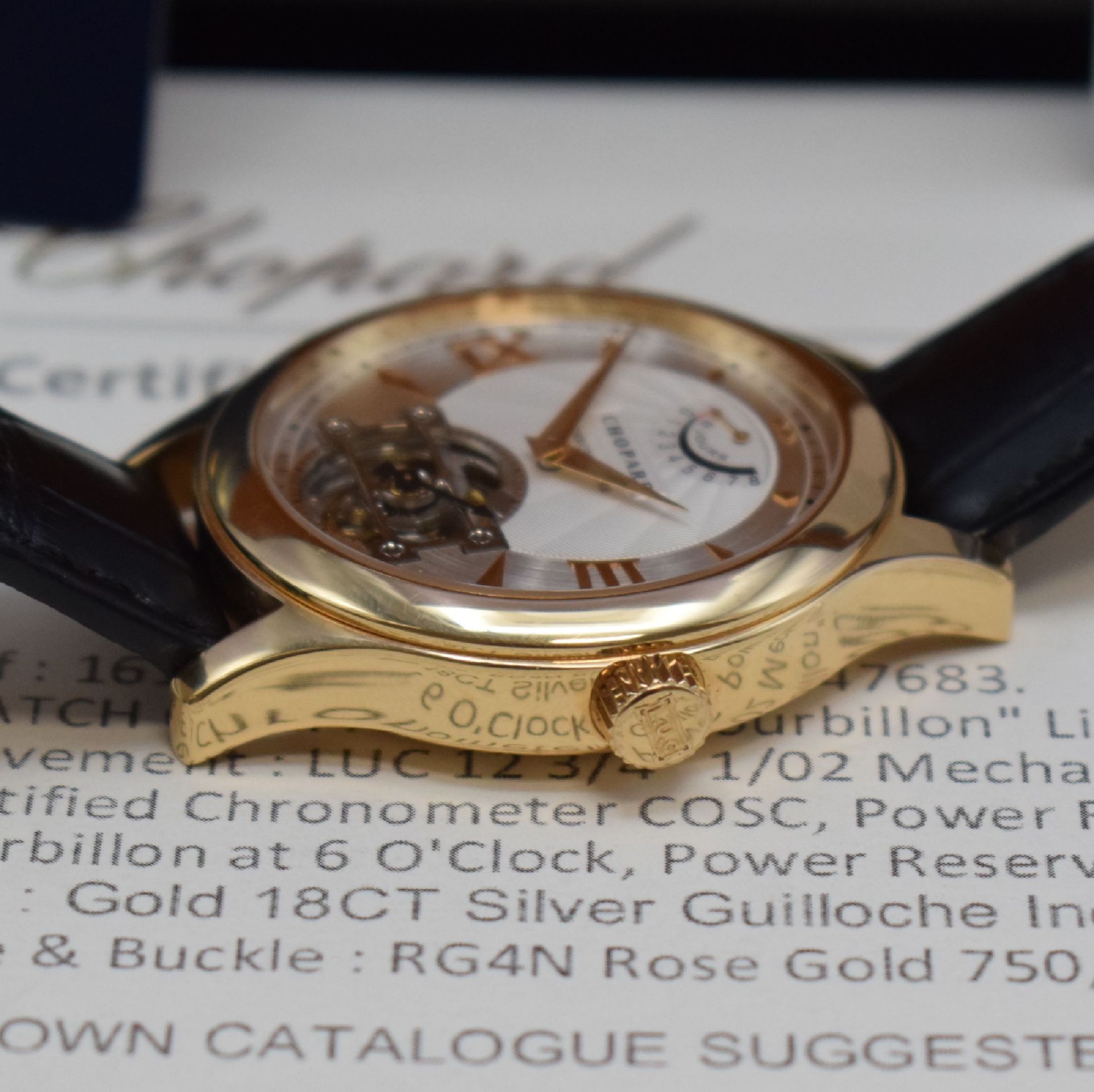 CHOPARD LUC Tourbillon auf 100 Stück limitierte - Image 5 of 6