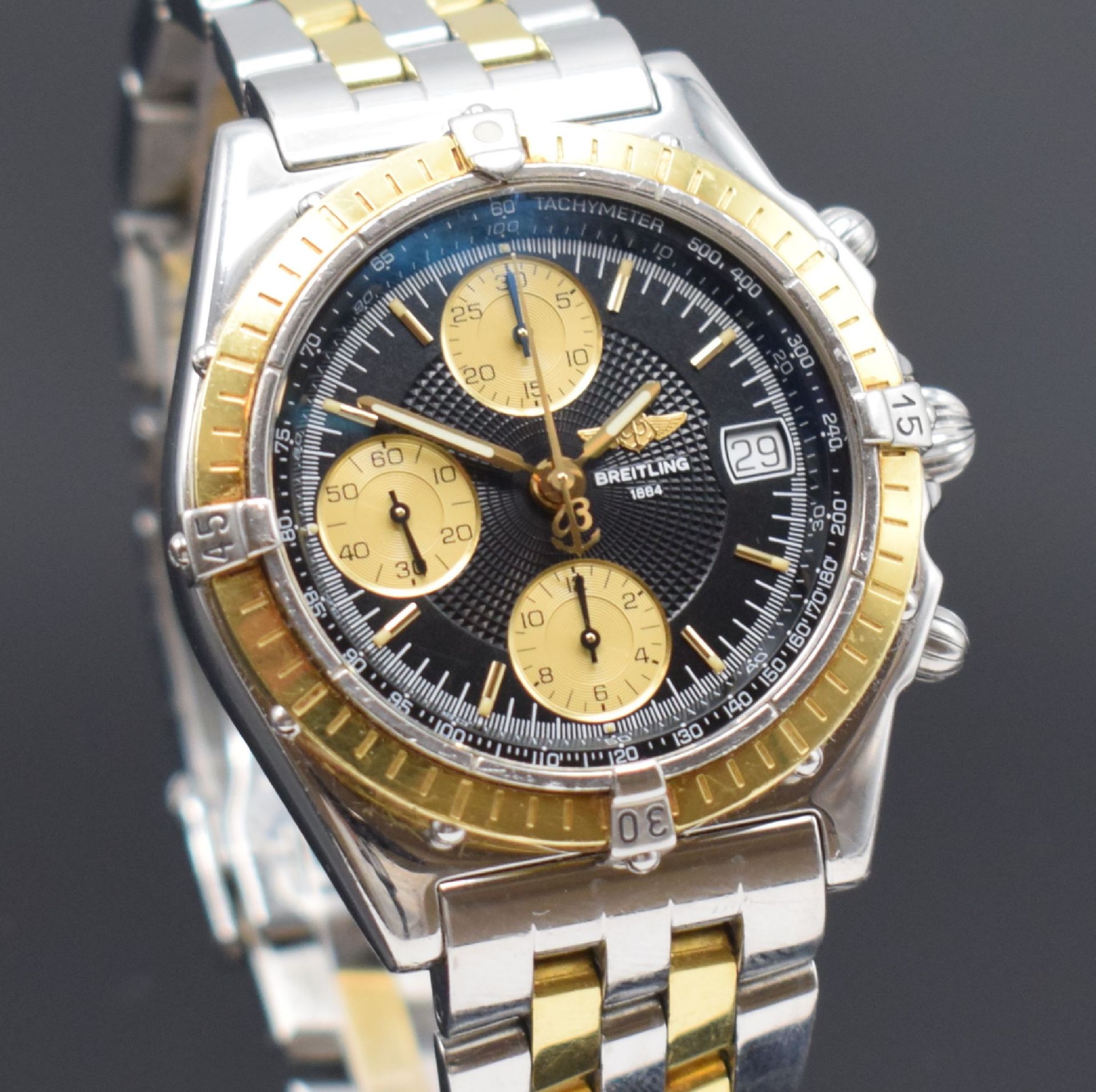 BREITLING Chronomat Herrenarmbanduhr mit Chronograph - Bild 4 aus 6