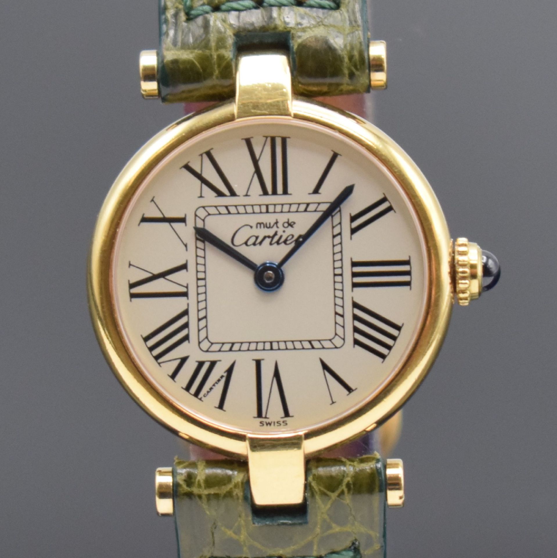 CARTIER Vendome Damenarmbanduhr Referenz 590004, Schweiz - Bild 2 aus 6