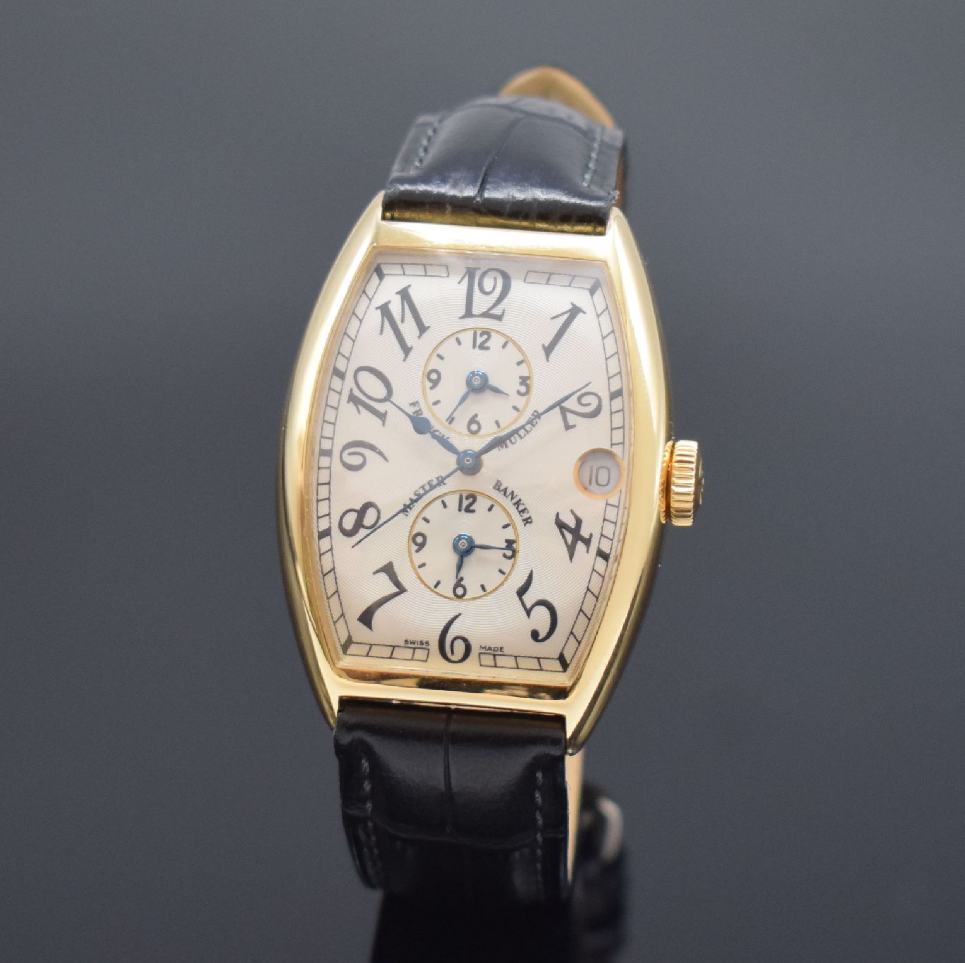 FRANCK MULLER Master Banker Herrenarmbanduhr mit 3