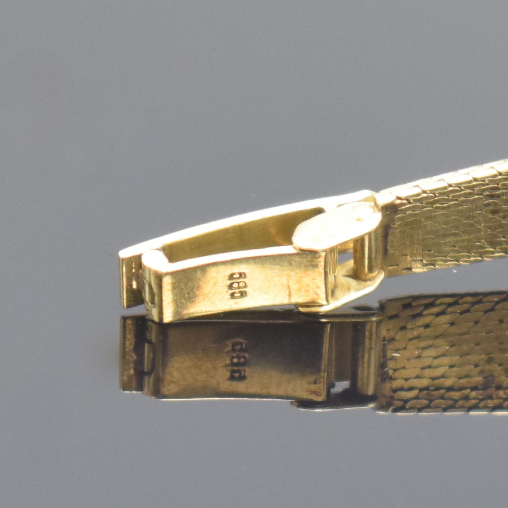 ANKER Damenarmbanduhr in GG 585/000, Deutschland um 1960, - Bild 3 aus 5