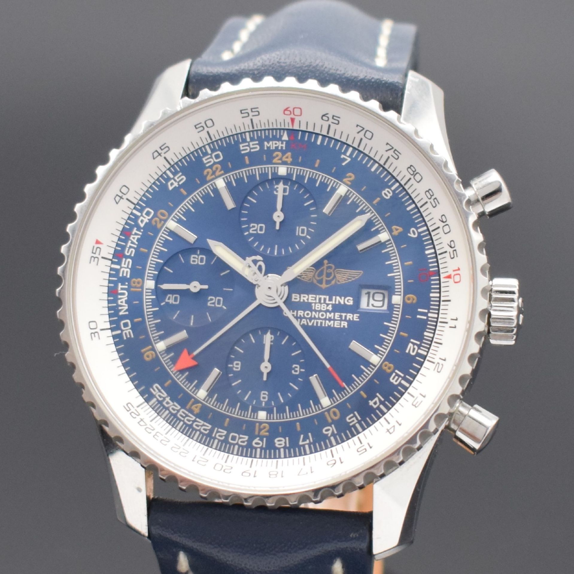 BREITLING Armbandchronograph Navitimer World Referenz - Image 2 of 6