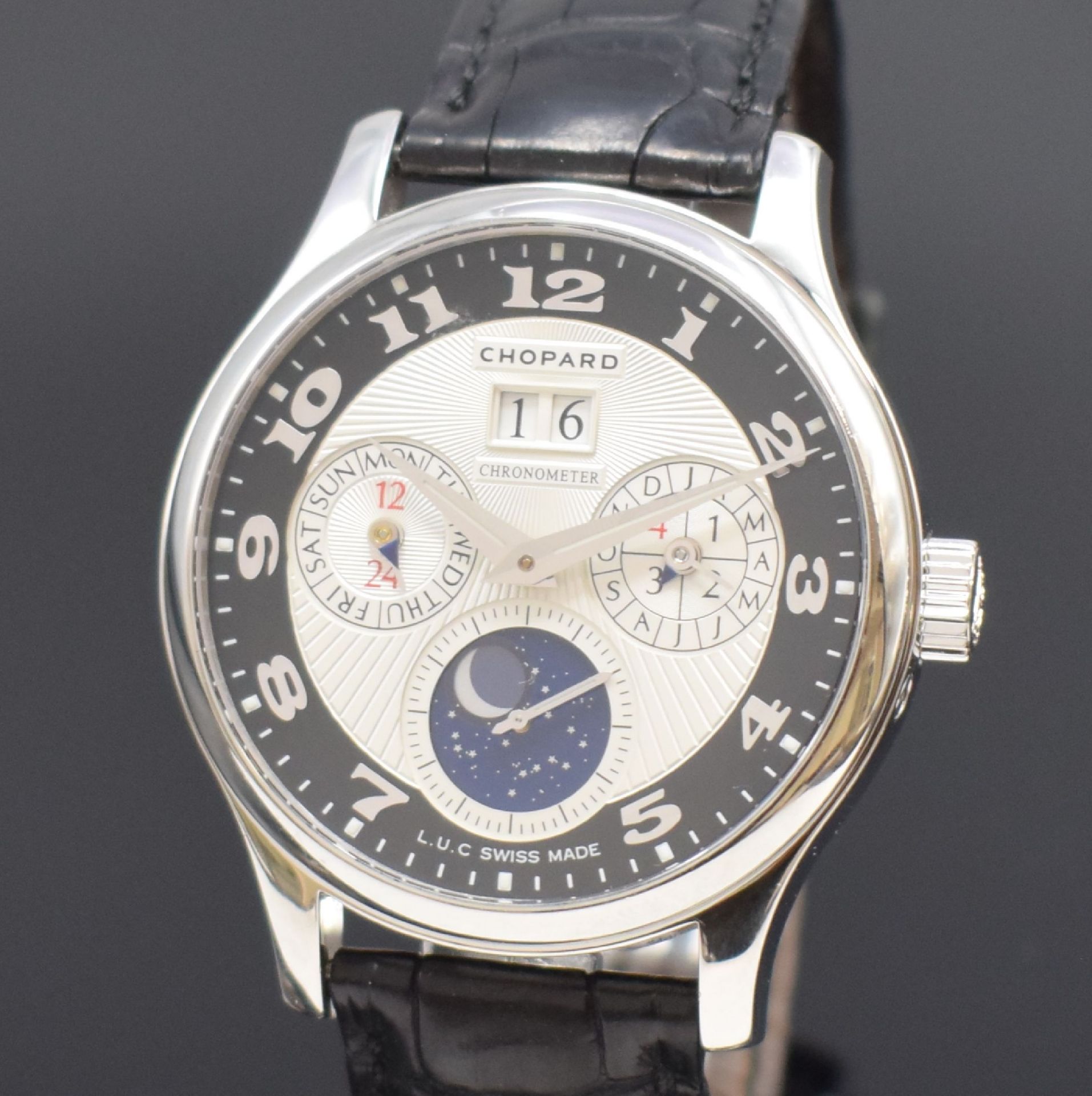 CHOPARD astronomische Chronometer Herrenarmbanduhr mit - Bild 2 aus 7