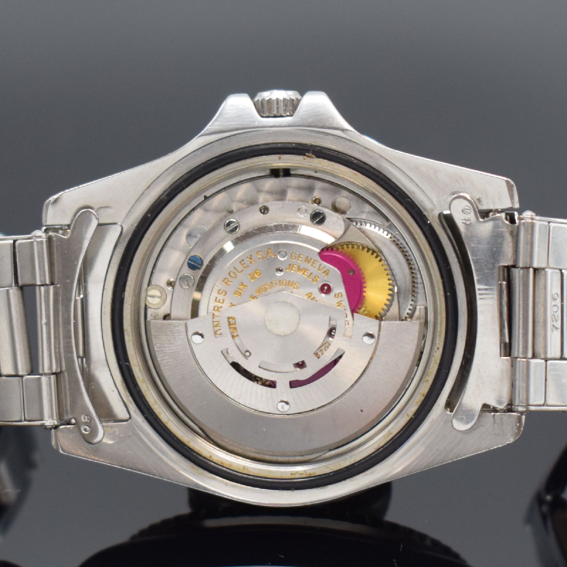 ROLEX Herrenarmbanduhr Oyster Perpetual GMT- Master - Image 8 of 11