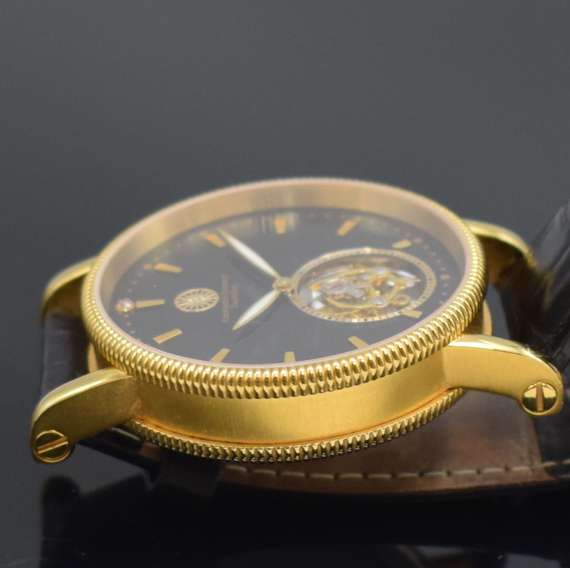 CONSTANTIN DURMONT Herrenarmbanduhr mit Tourbillon, um - Image 5 of 5