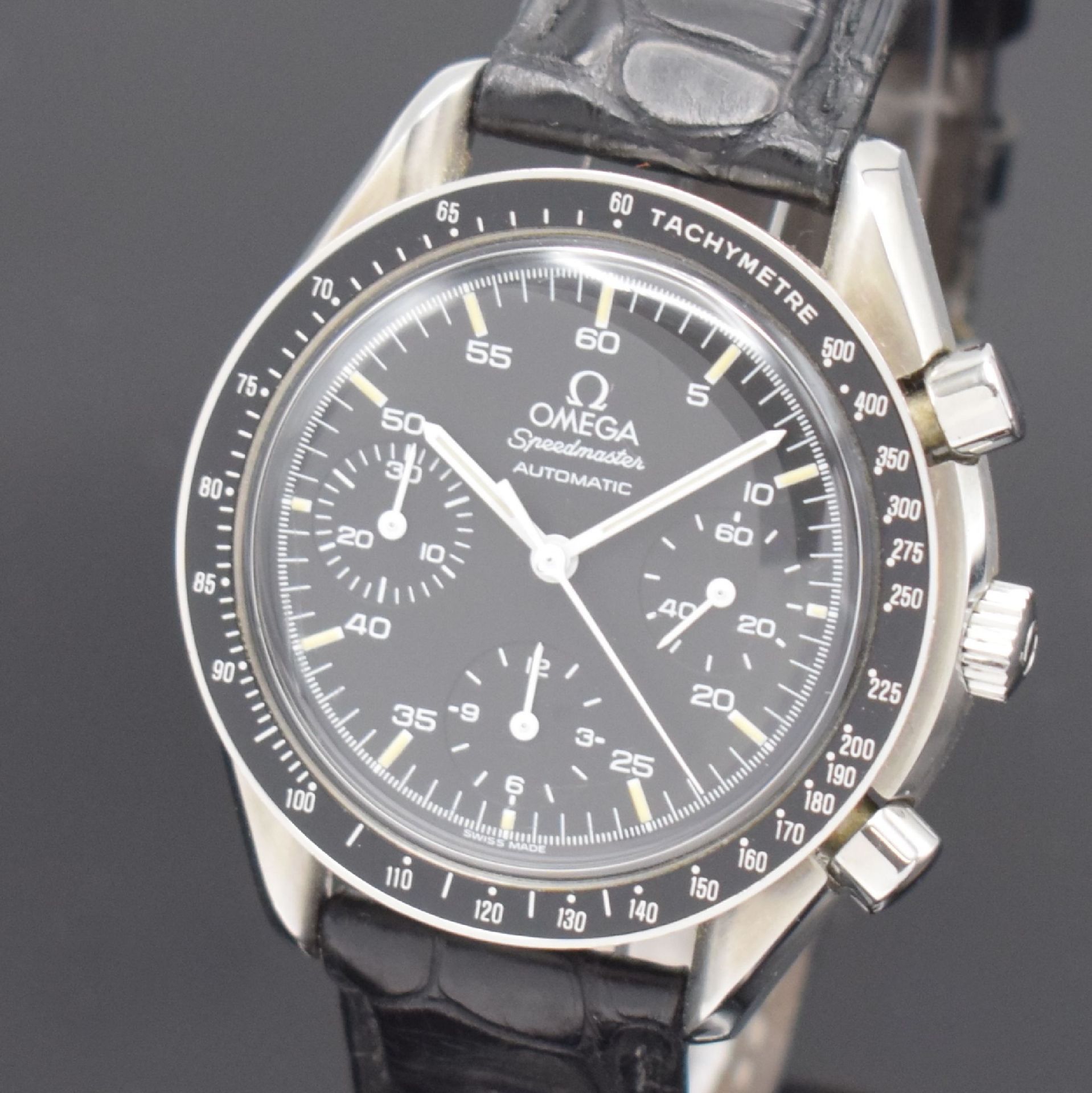 OMEGA Armbandchronograph Speedmaster Reduced Referenz - Image 2 of 6