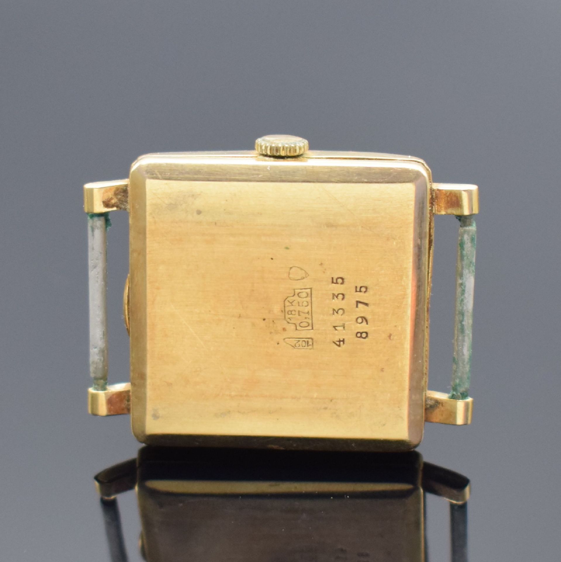 VENDOME Armbanduhr in GG 750/000, Schweiz um 1960, - Image 3 of 6