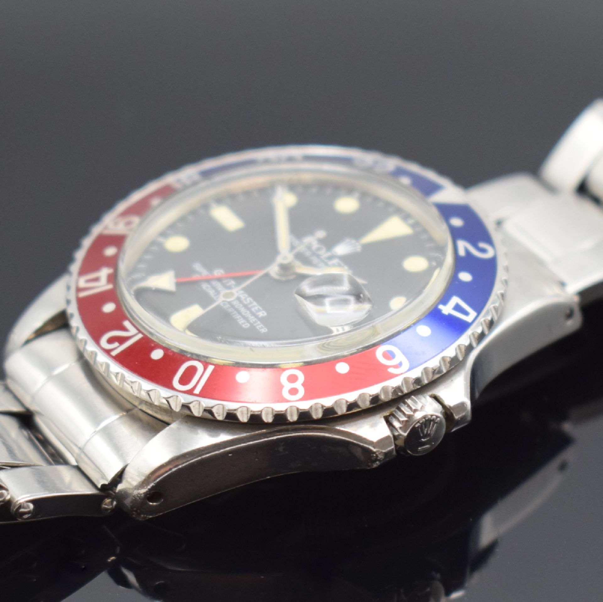 ROLEX Herrenarmbanduhr Oyster Perpetual GMT- Master - Image 4 of 11