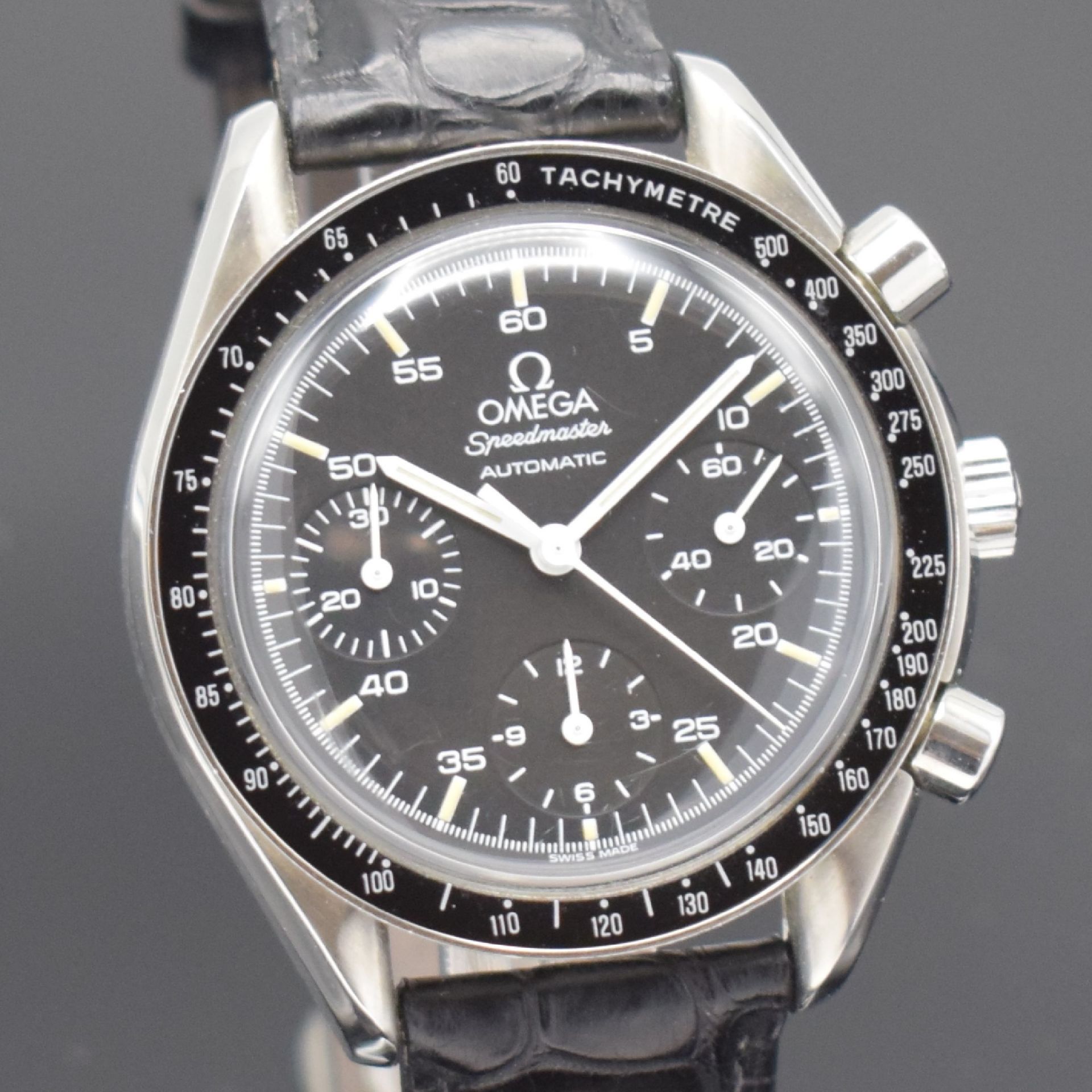 OMEGA Armbandchronograph Speedmaster Reduced Referenz - Image 4 of 6