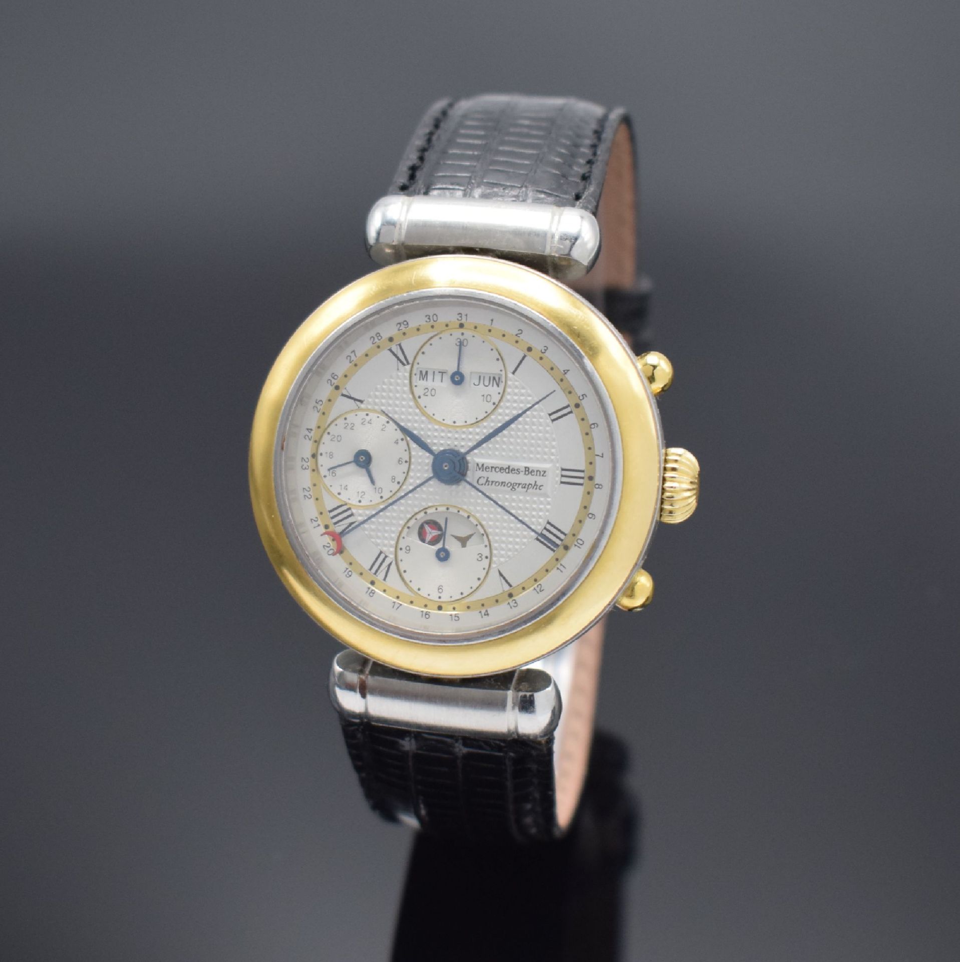 MERCEDES BENZ Armbandchronograph, Automatik, Schweiz um