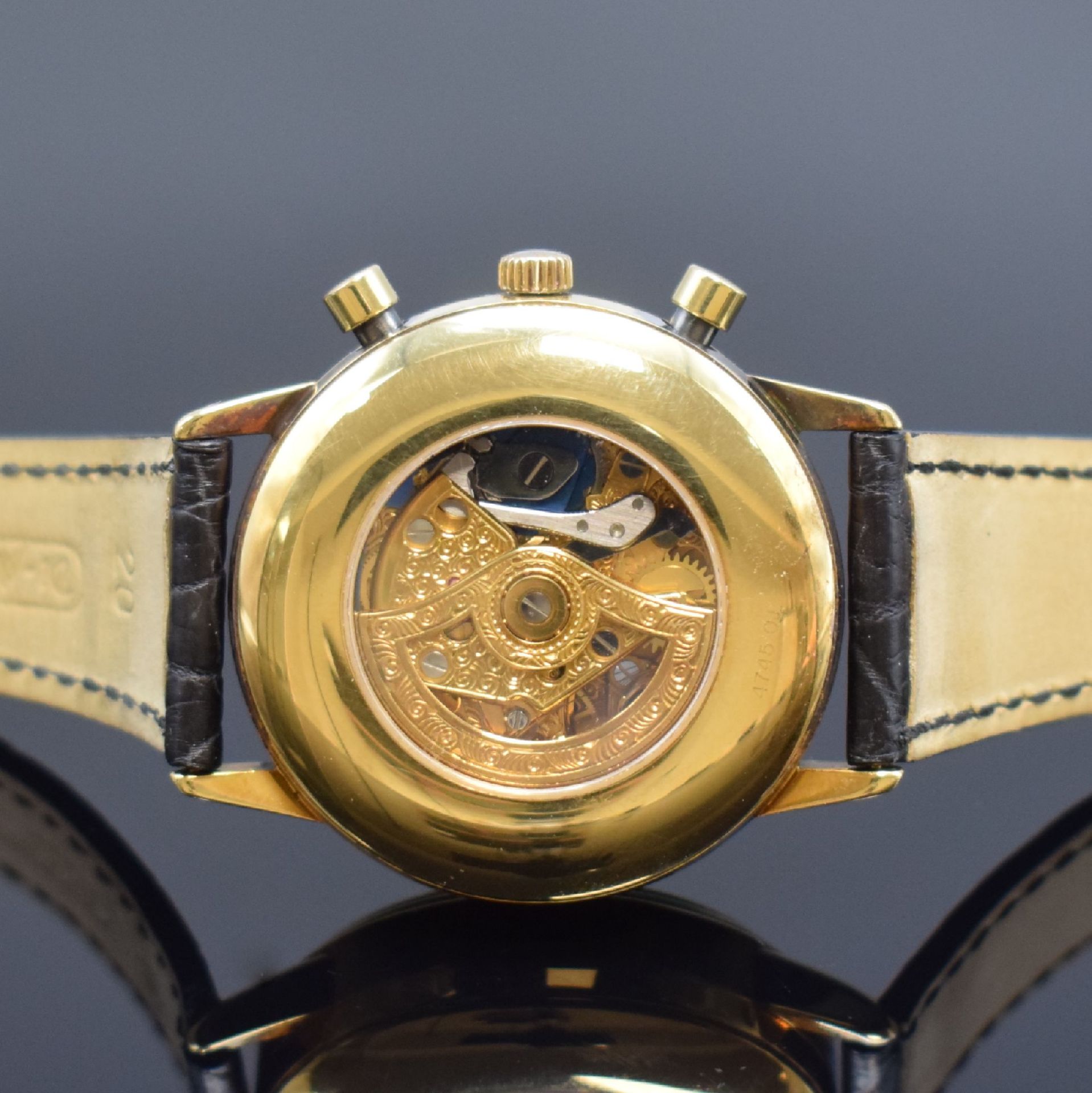 GIRARD PERREGAUX Herrenarmbanduhr mit Chronograph und - Image 4 of 5