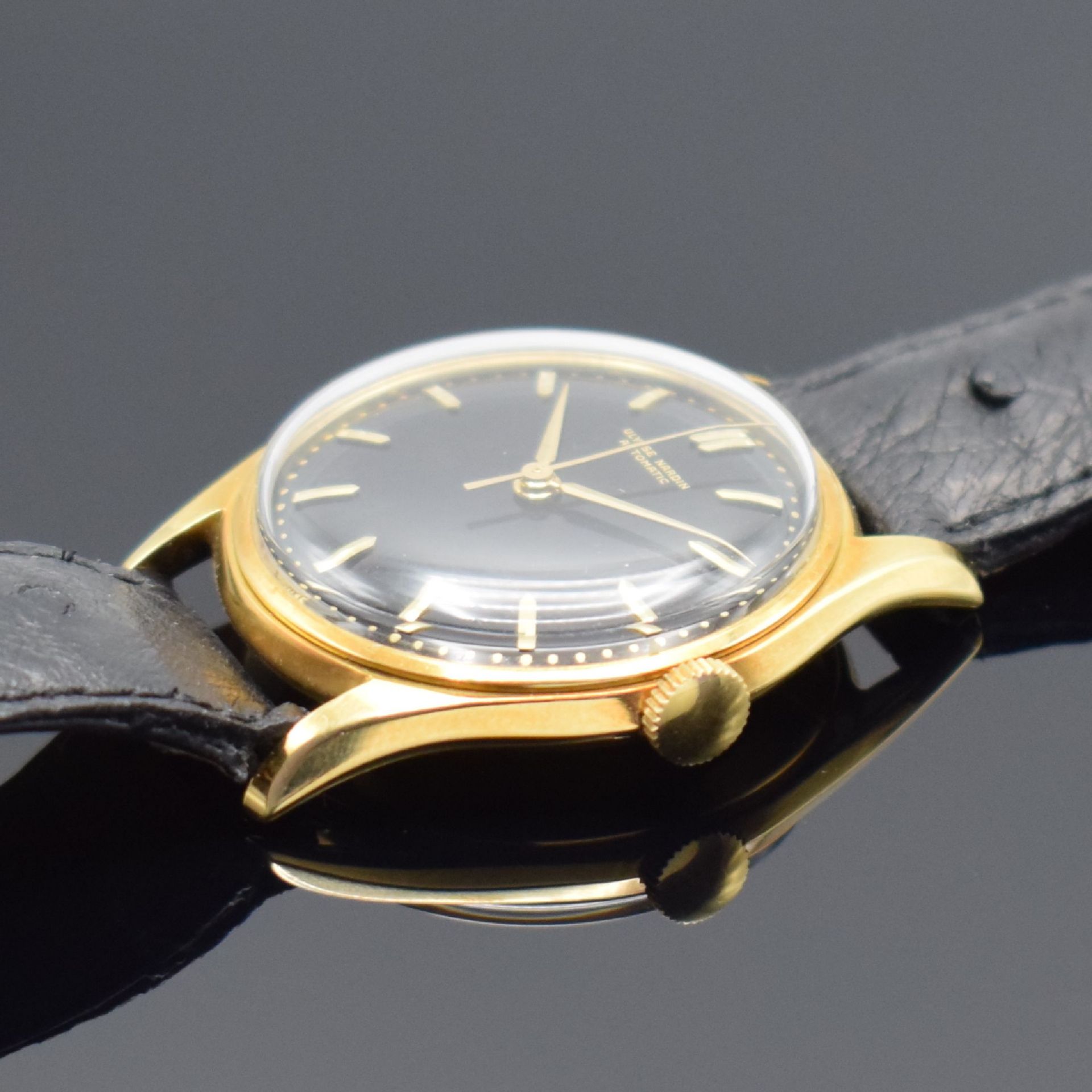 ULYSSE NARDIN Herrenarmbanduhr in GG 750/000, Schweiz um - Image 3 of 7