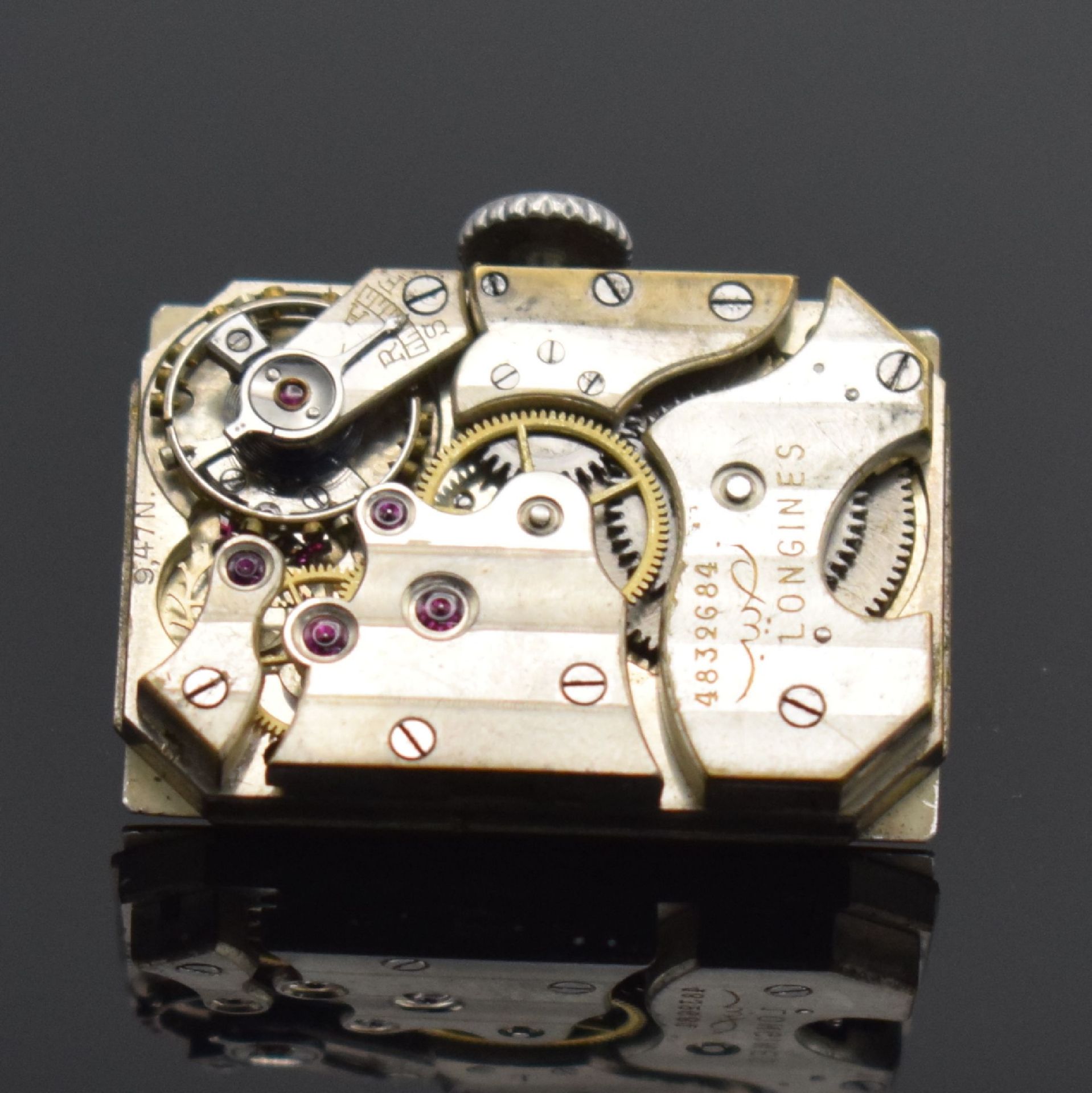 LONGINES Armbanduhr mit Kaliber 9,47N, Schweiz um 1928, - Bild 7 aus 8