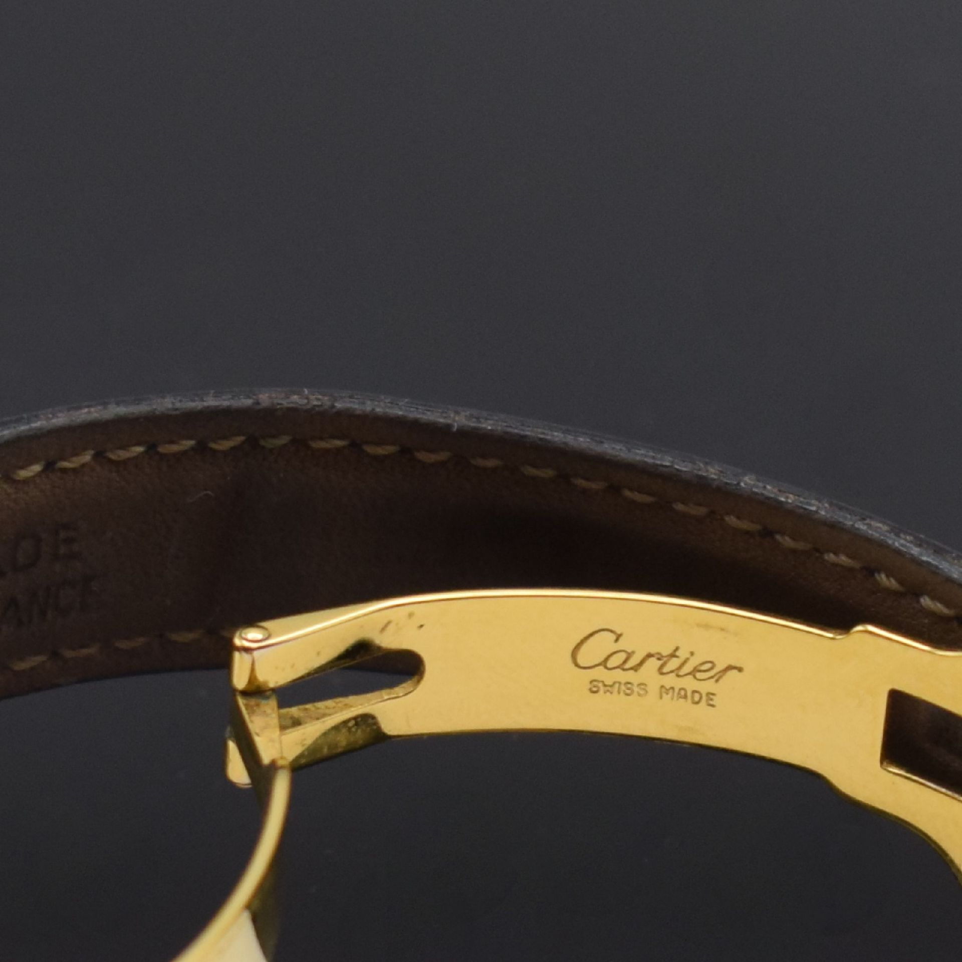 CARTIER Paris Vermeil Damenarmbanduhr Referenz 59003 mit - Image 9 of 9