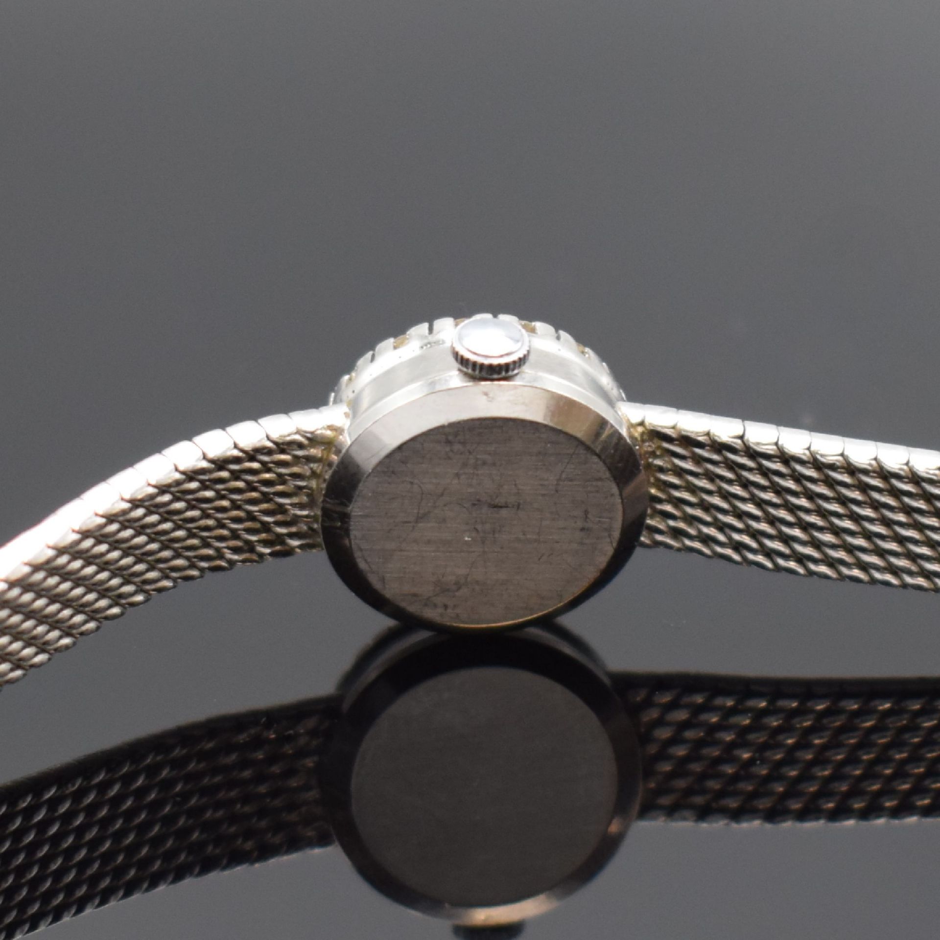 EBEL Damenarmbanduhr in WG 750/000 mit Diamanten, Schweiz - Image 4 of 6