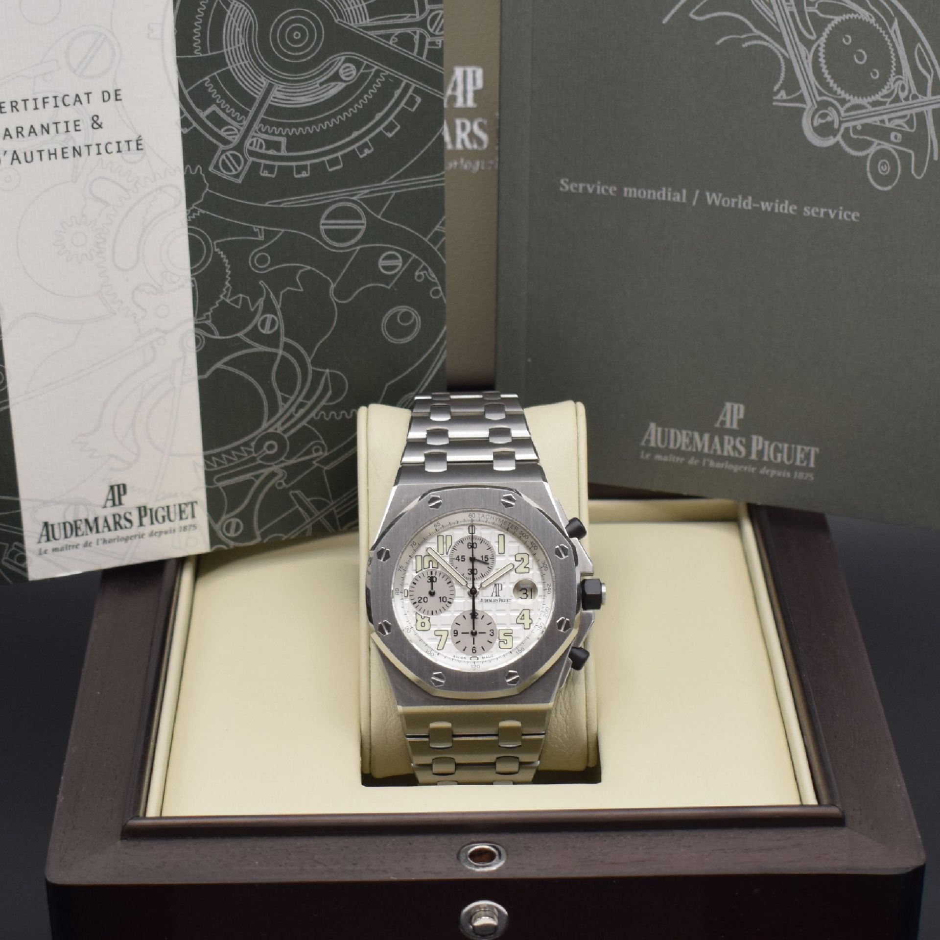 AUDEMARS PIGUET Royal Oak Offshore Armbandchronograph - Image 8 of 8