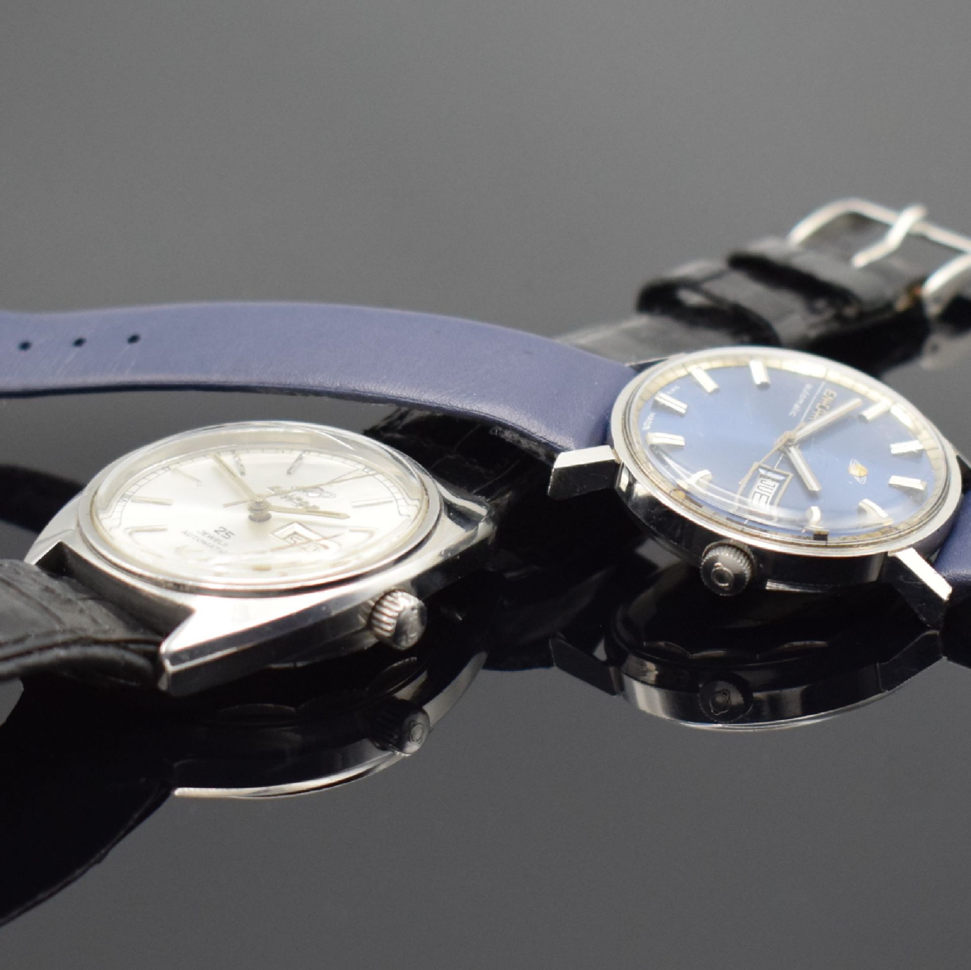 Konvolut: 2 Enicar Armbanduhren,  beide Automatik, Schweiz - Bild 2 aus 5