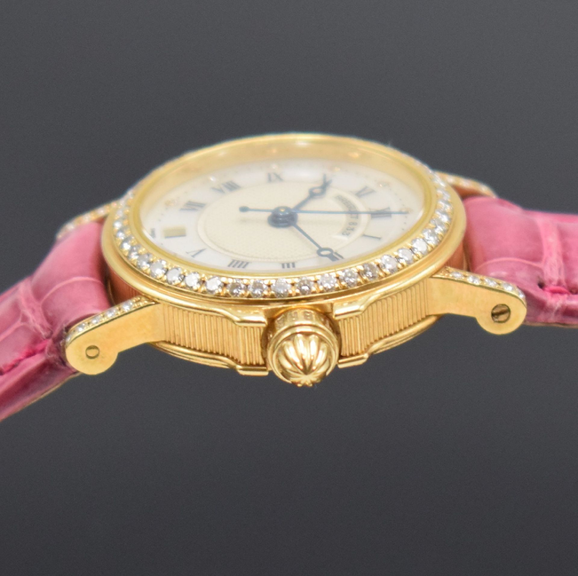 BREGUET Marine feine Damenarmbanduhr Referenz BA 8401, - Bild 8 aus 9