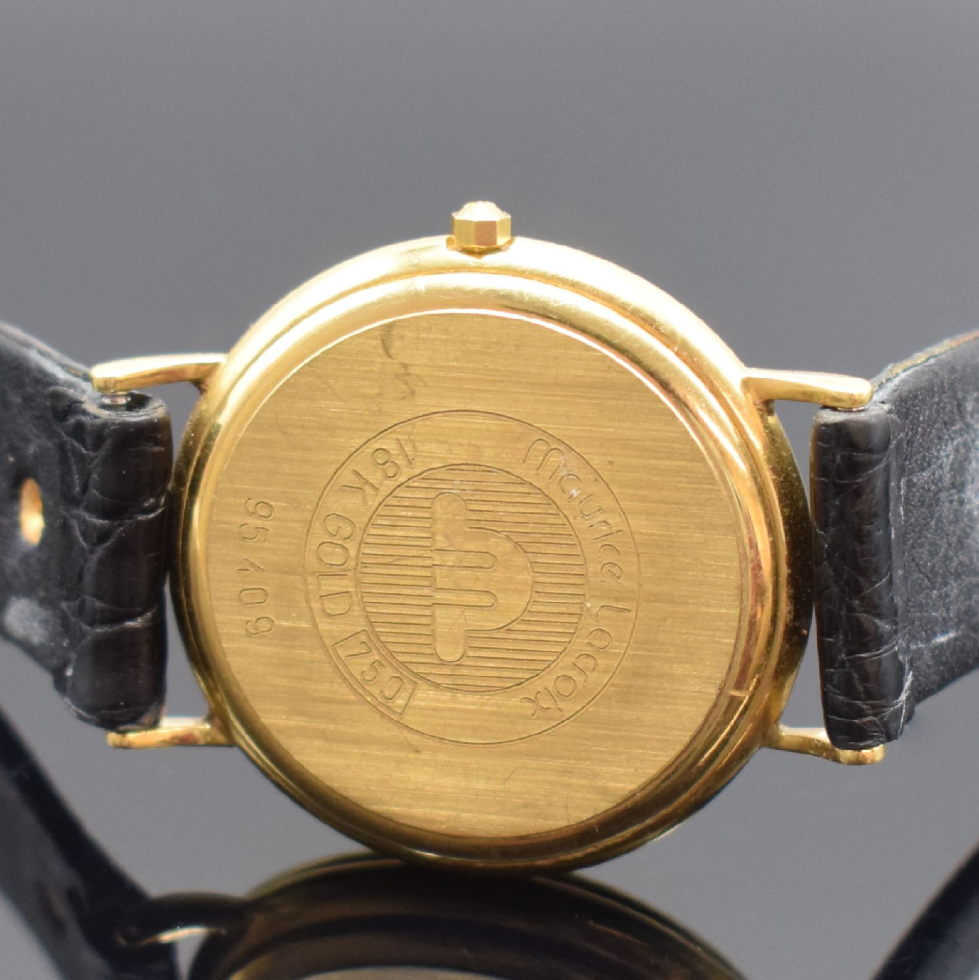 MAURICE LACROIX Armbanduhr in GG 750/000, Schweiz um - Bild 4 aus 4