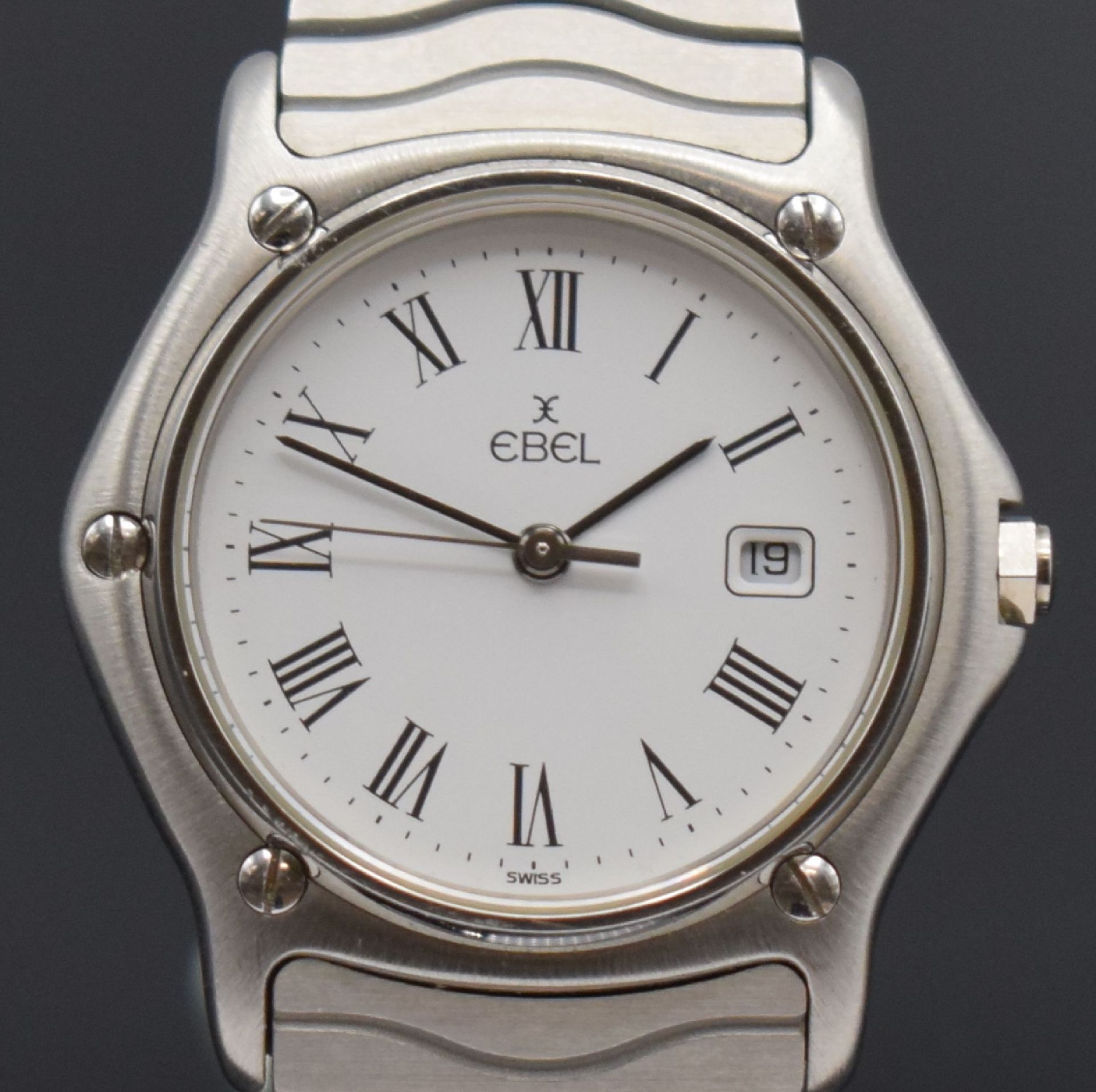 EBEL Sport Classique Armbanduhr in Stahl Referenz 983909, - Bild 2 aus 5
