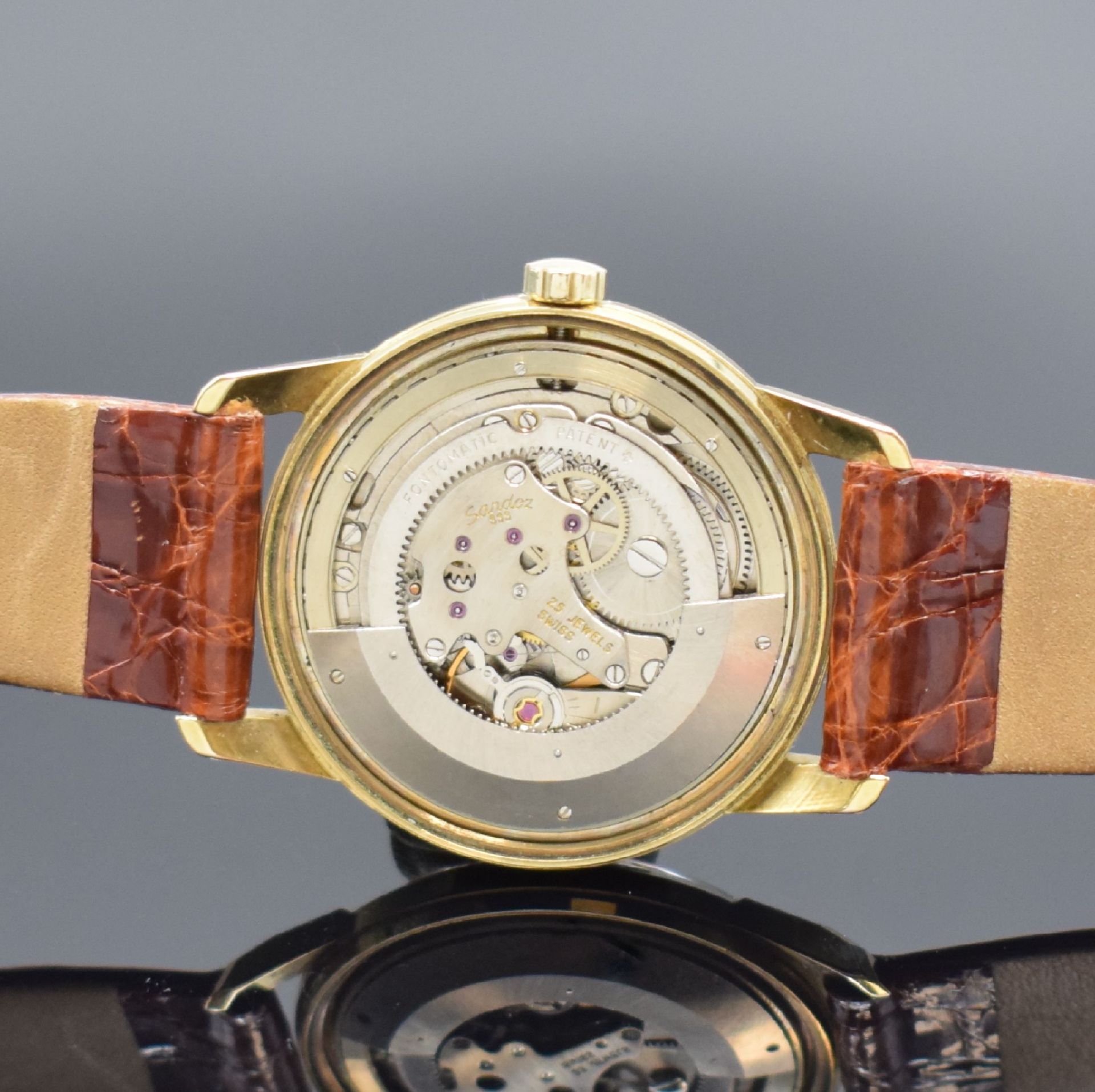 SANDOZ / BOMA 333 Armbanduhr mit seltenem Automatikwerk - Bild 5 aus 6