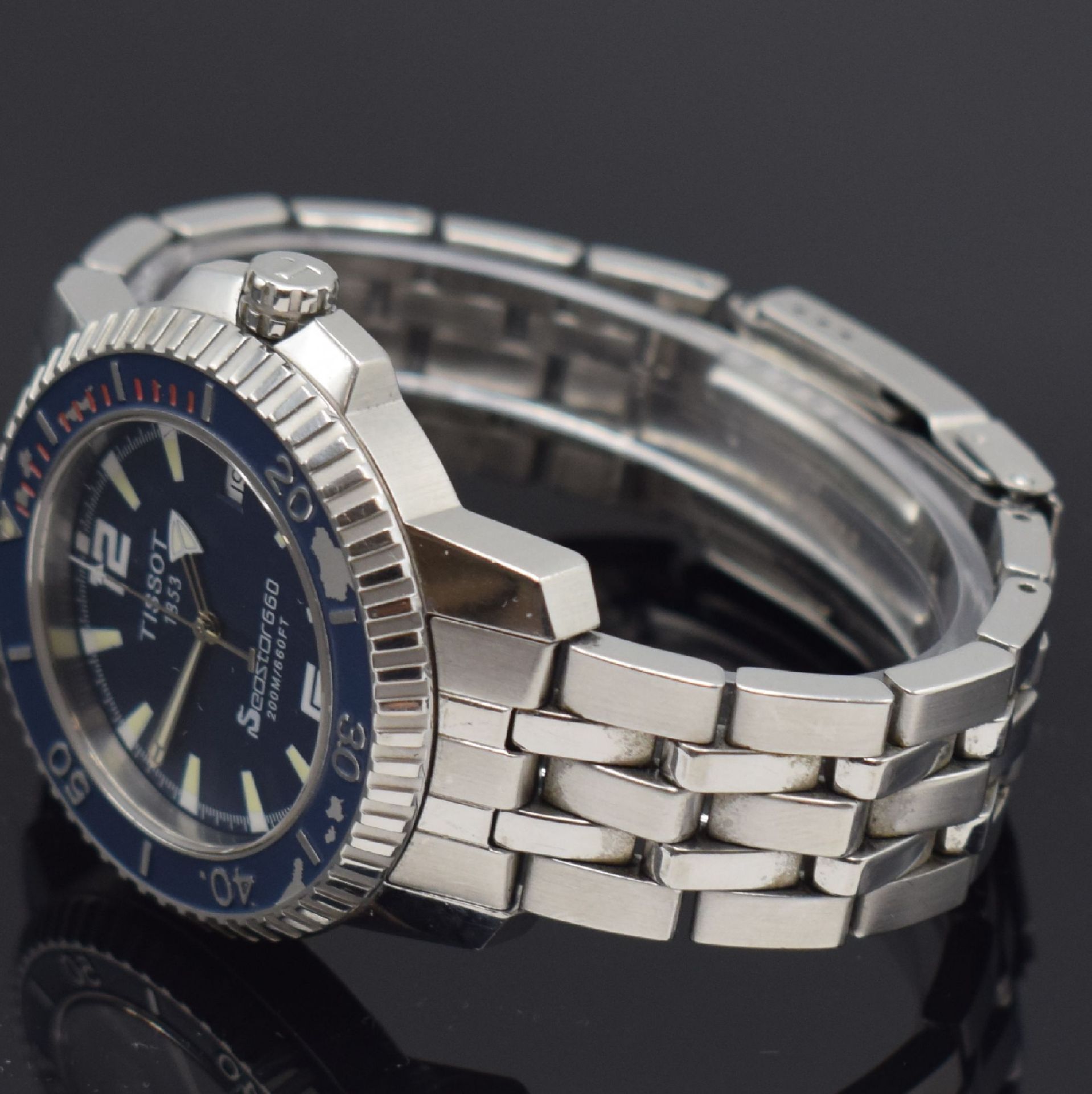 TISSOT Seastar 660 Herrenarmbanduhr, Schweiz um 2004, - Image 3 of 7