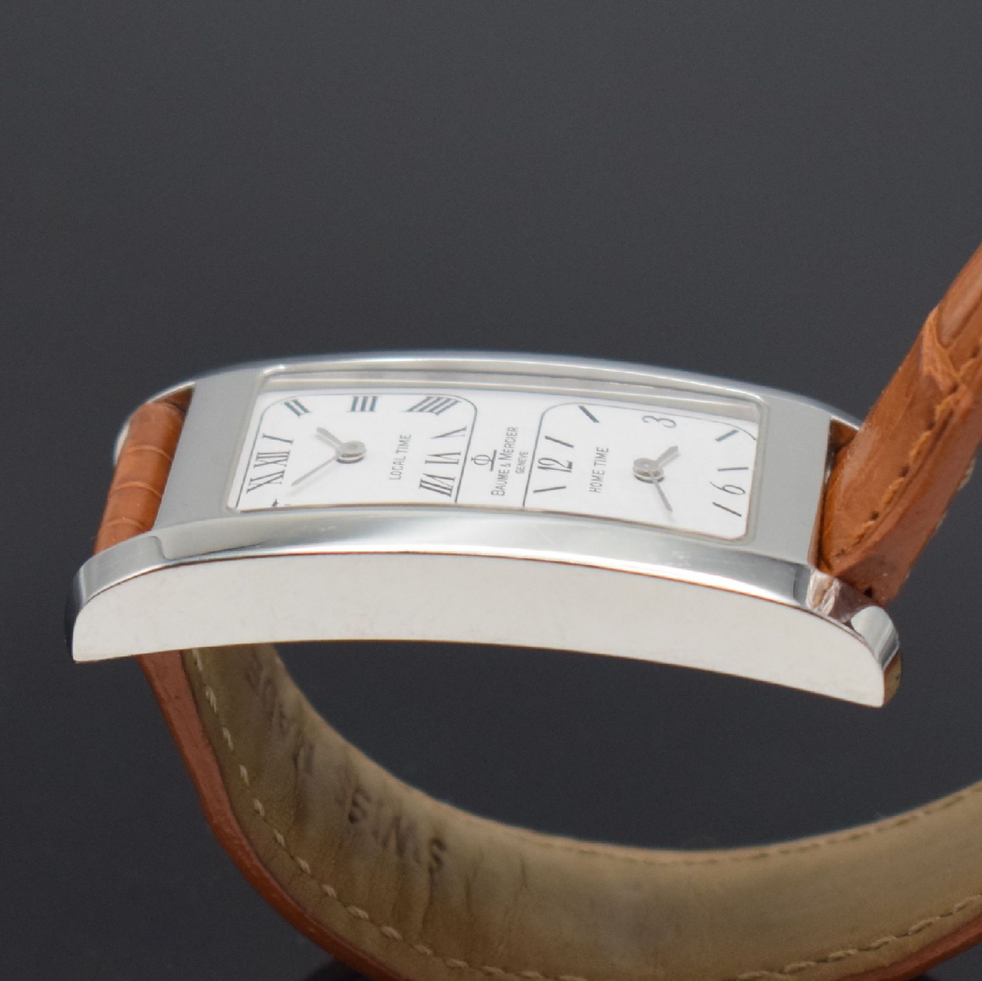BAUME & MERCIER Armbanduhr Modell Hampton Dual Time - Bild 5 aus 5
