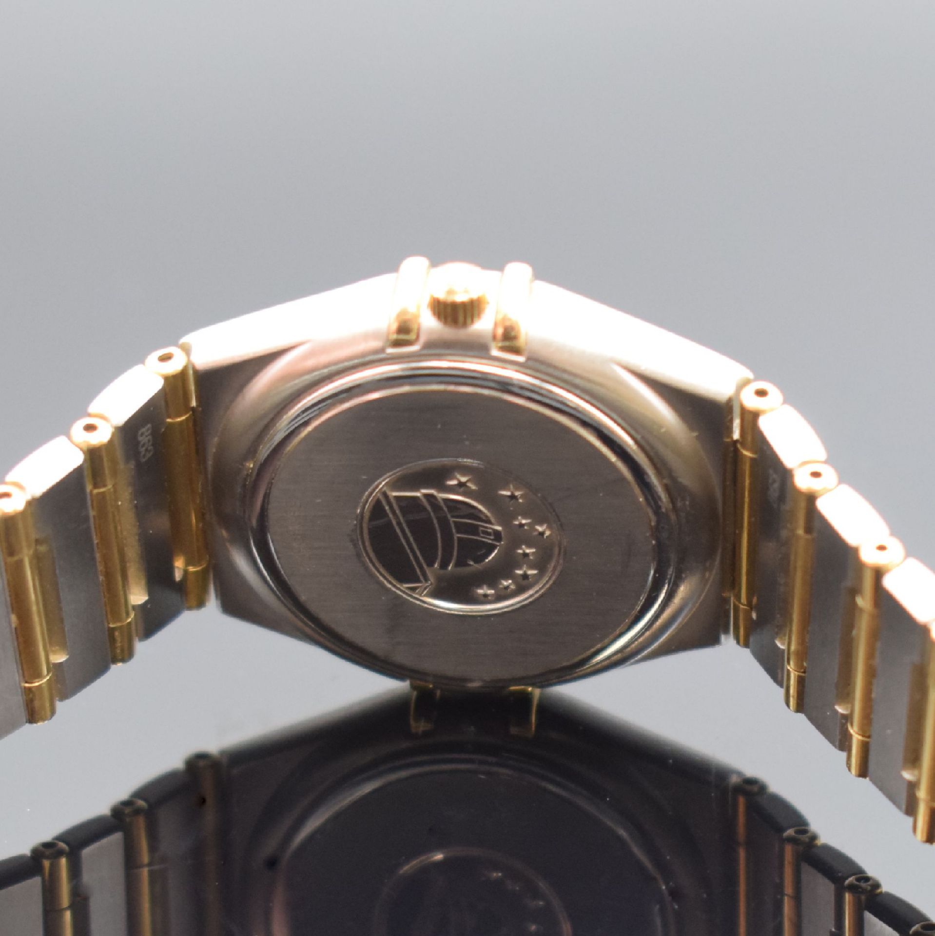 OMEGA Constellation Damenarmbanduhr in Stahl/Gold mit - Bild 5 aus 5