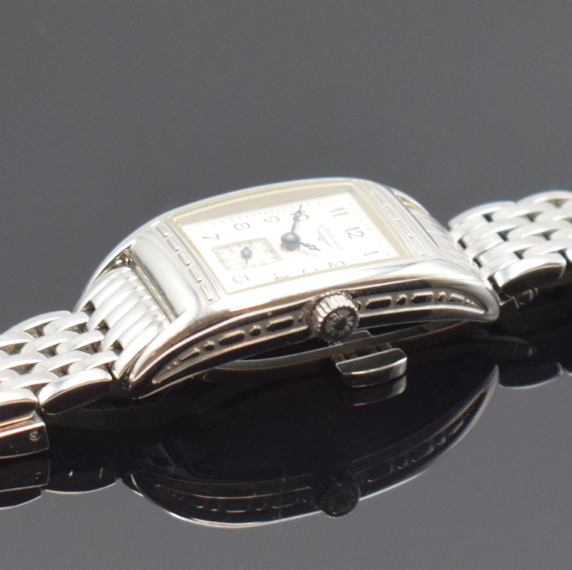 LONGINES Damenarmbanduhr BelleArti, Schweiz um 2010, - Image 4 of 5