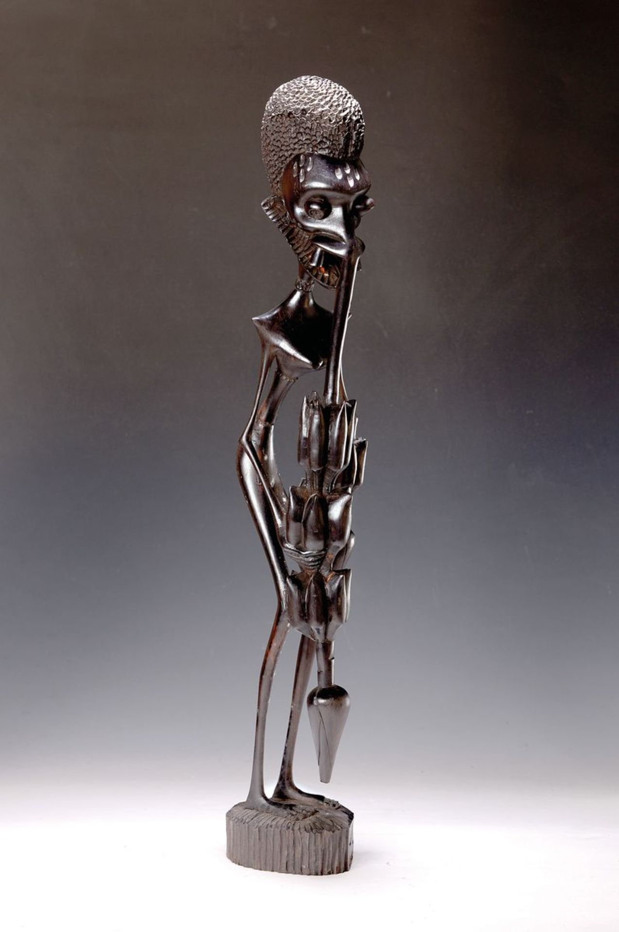 Kasti, Bildschnitzer der Makonde, Tansania, um 1970-90,