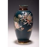 Cloisonné-Vase, Japan, Meiji-Zeit, nach 1880/81,
