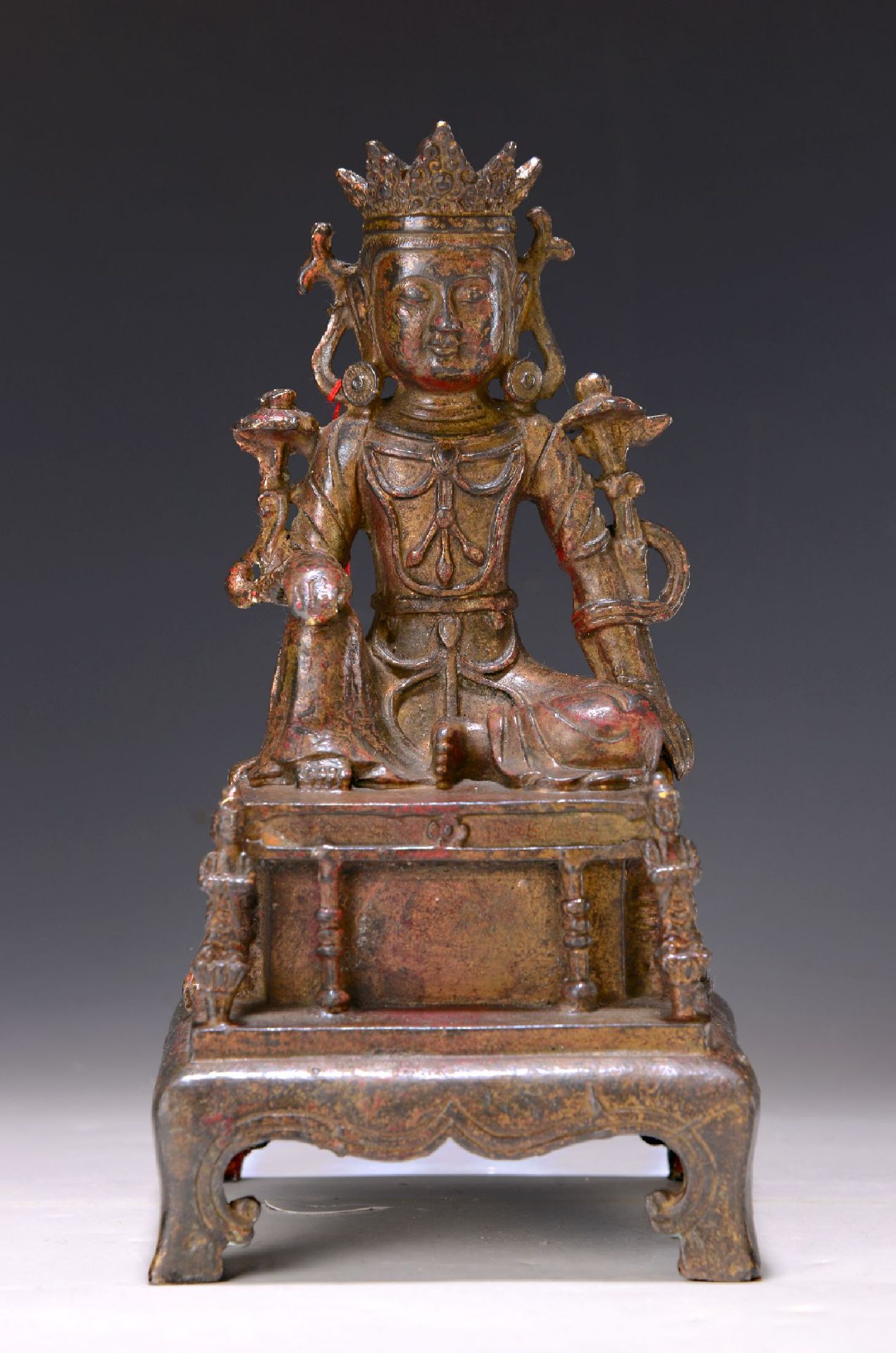 Guanyin, China, späte Ming-Dynastie, 17. Jh.,  Bronze,