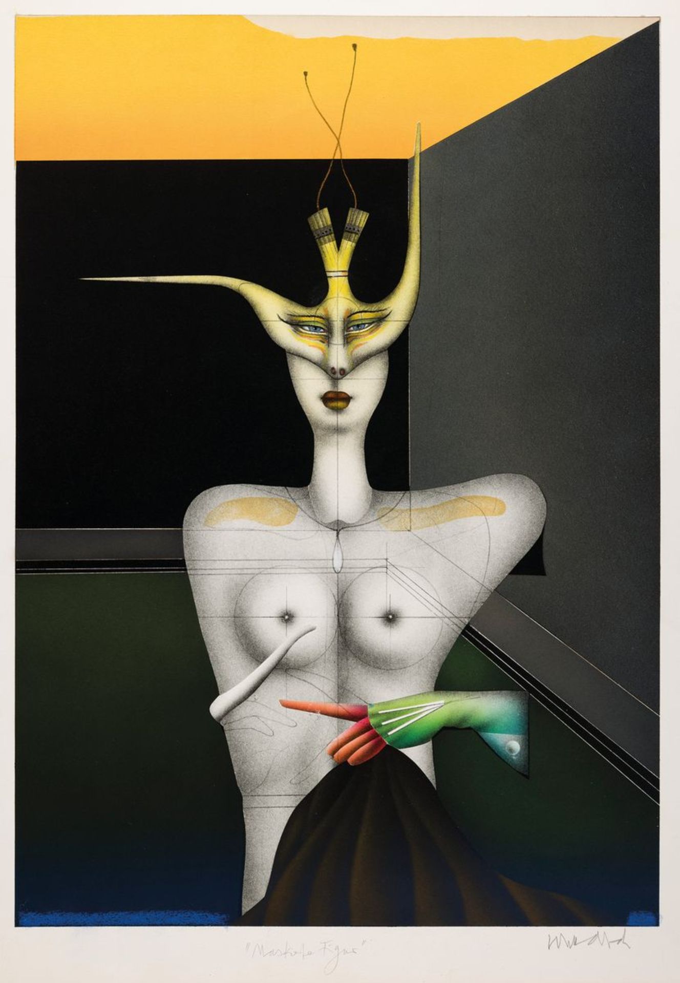 Paul Wunderlich, 1927 Eberswalde-2010 Saint