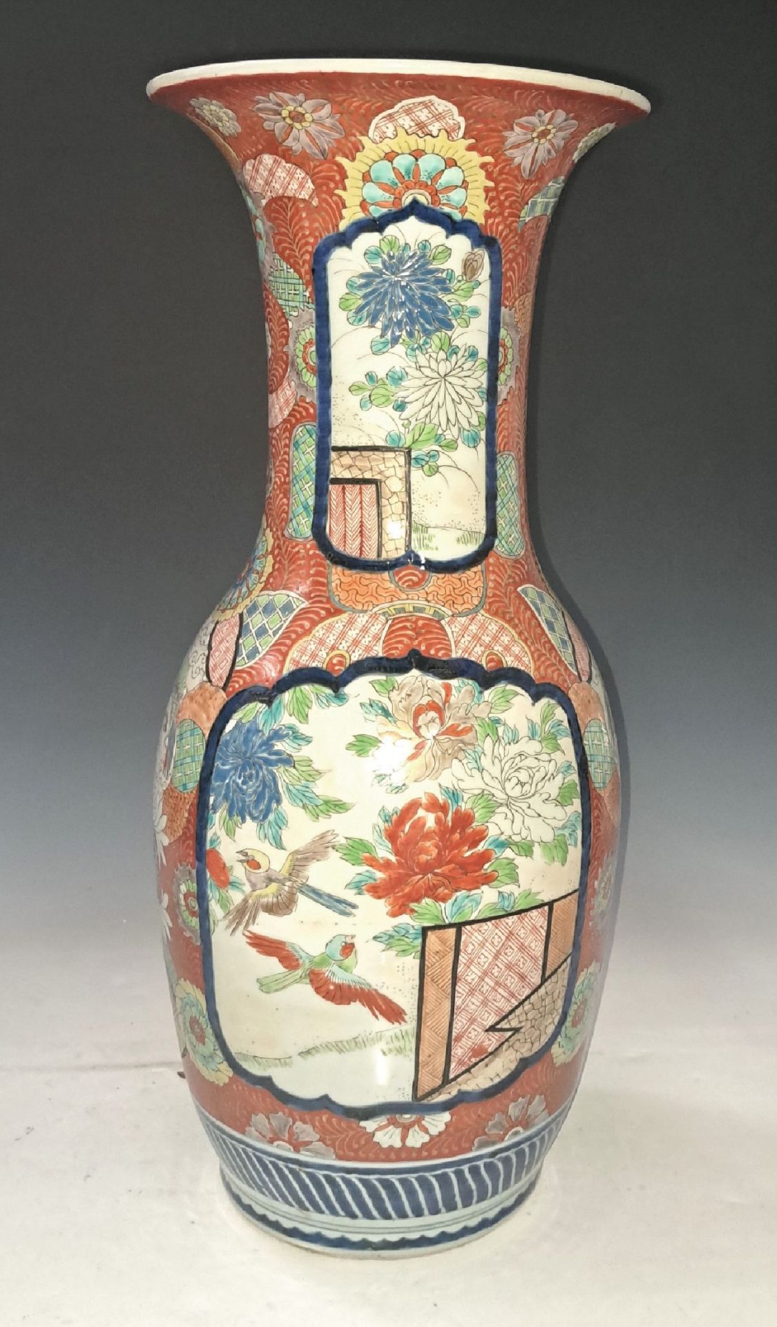 Bodenvase, China, 1950er-Jahre,  Porzellan, - Bild 3 aus 3