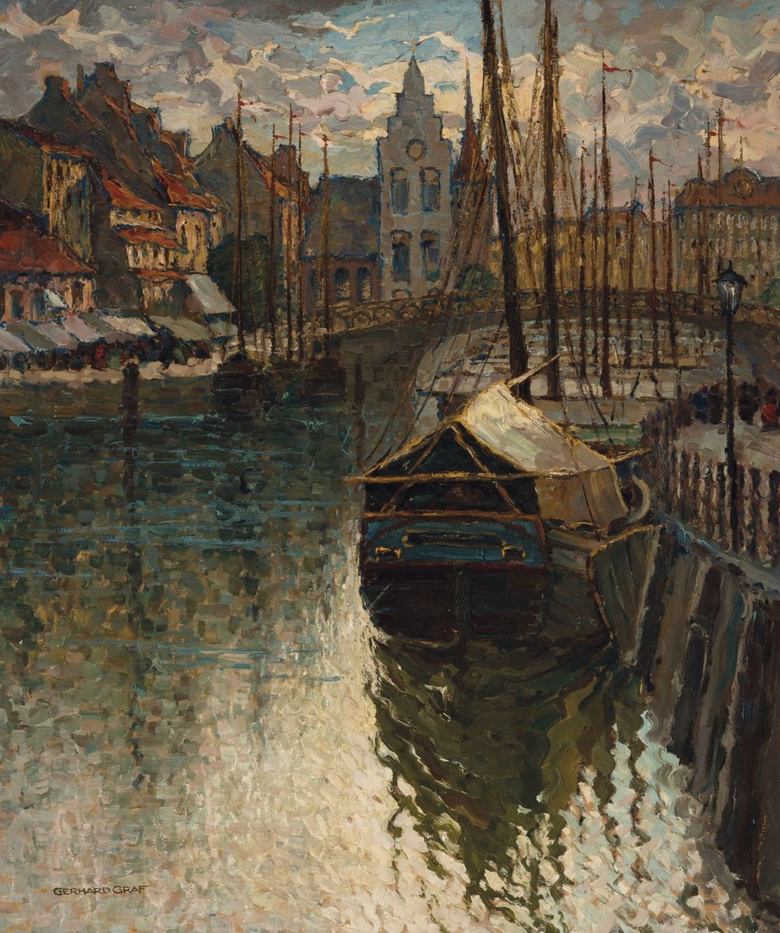 Gerhard Graf, 1883-1958 Berlin, Blick in einen