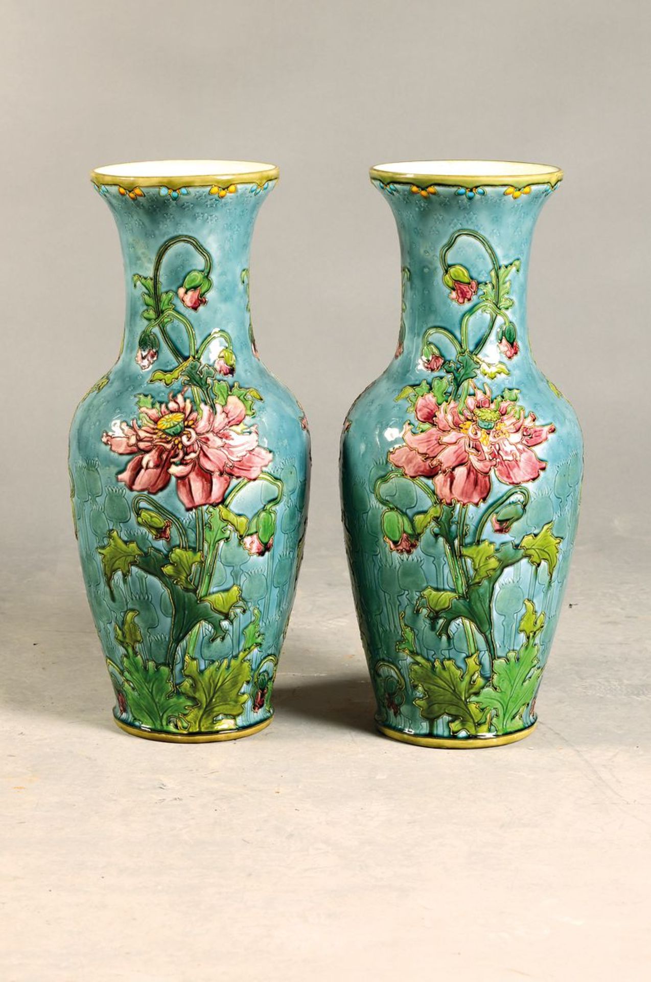 Vasenpaar, Sevres, Frankreich, um 1890-1900, wohl Paul