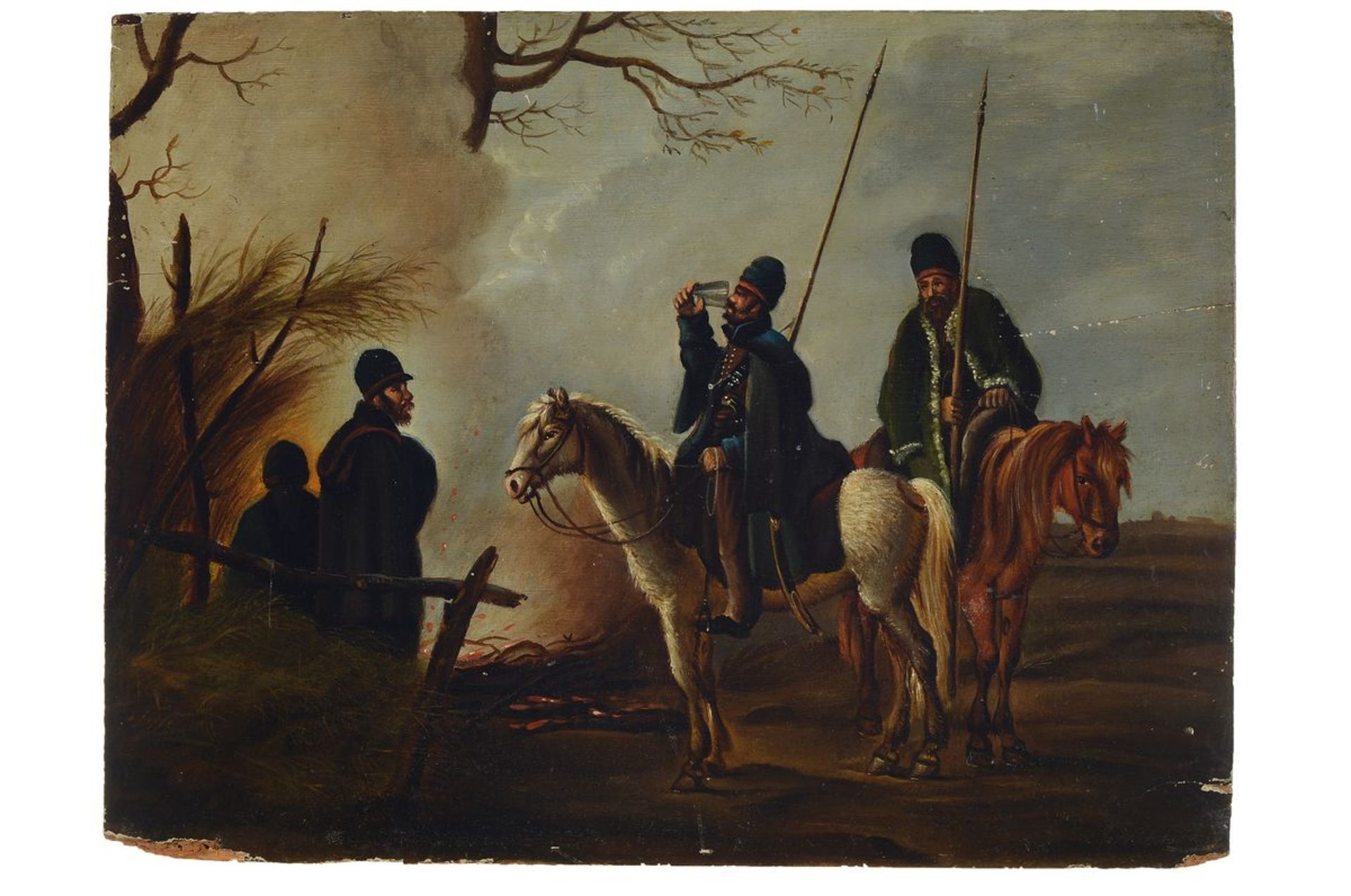 J. H. Scholtz o.ä., Maler um 1830-40, Wachsoldaten und 2