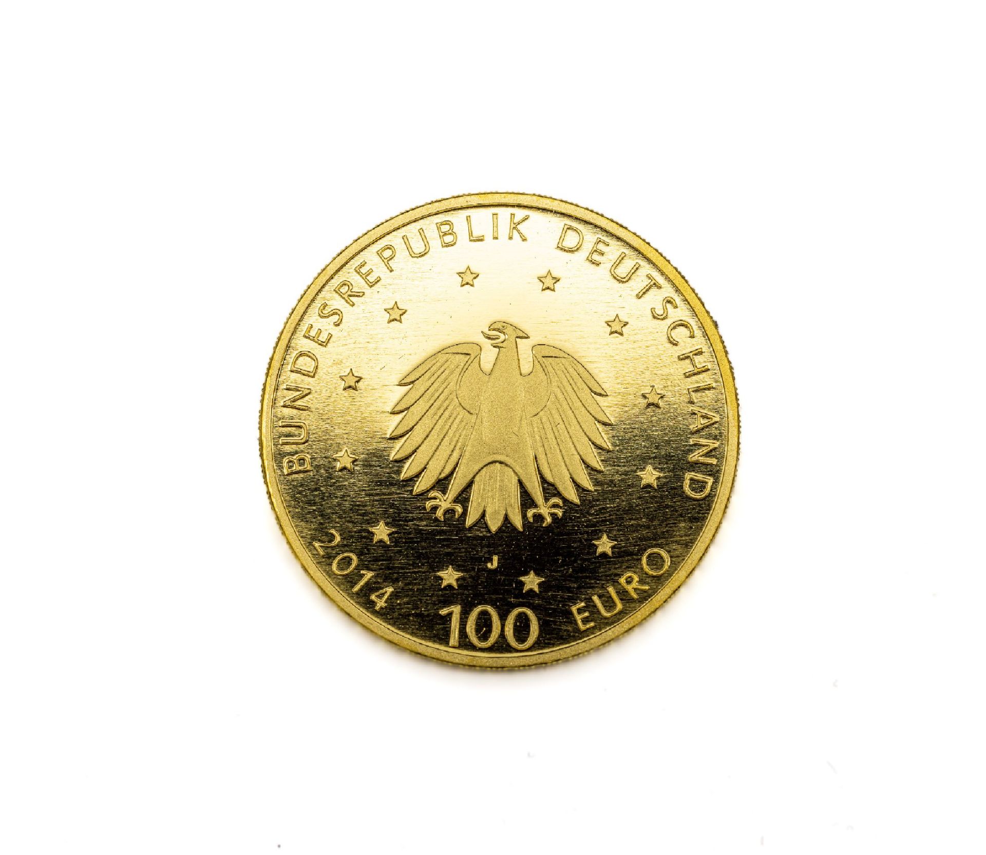 Goldmünze 100 EUR Deutschland 2014,   Unesco-Welterbe