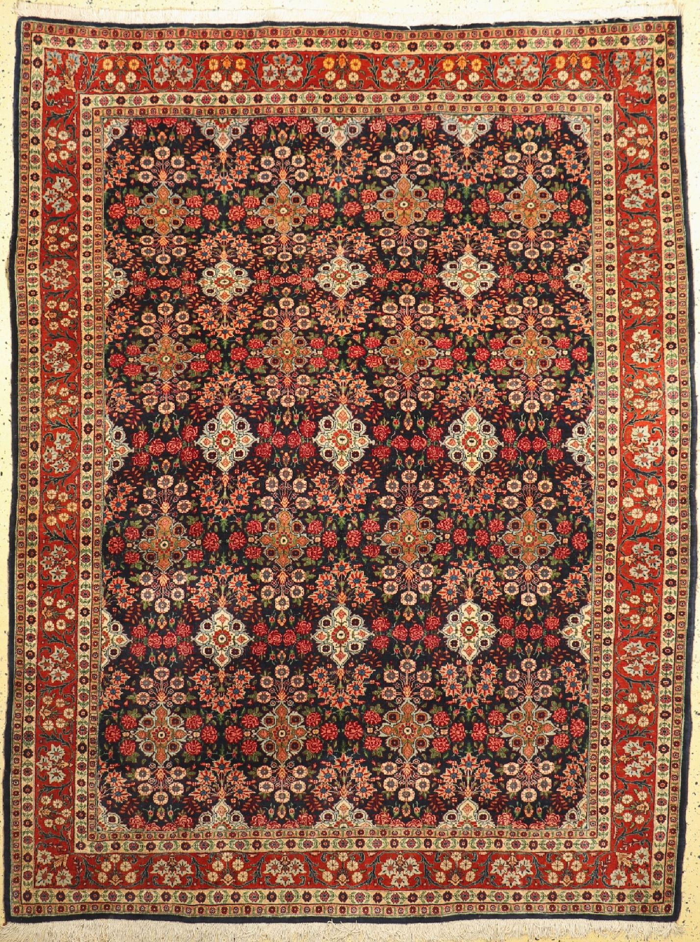 Bidjar fein, Persien, um 1960, Korkwolle auf Baumwolle,