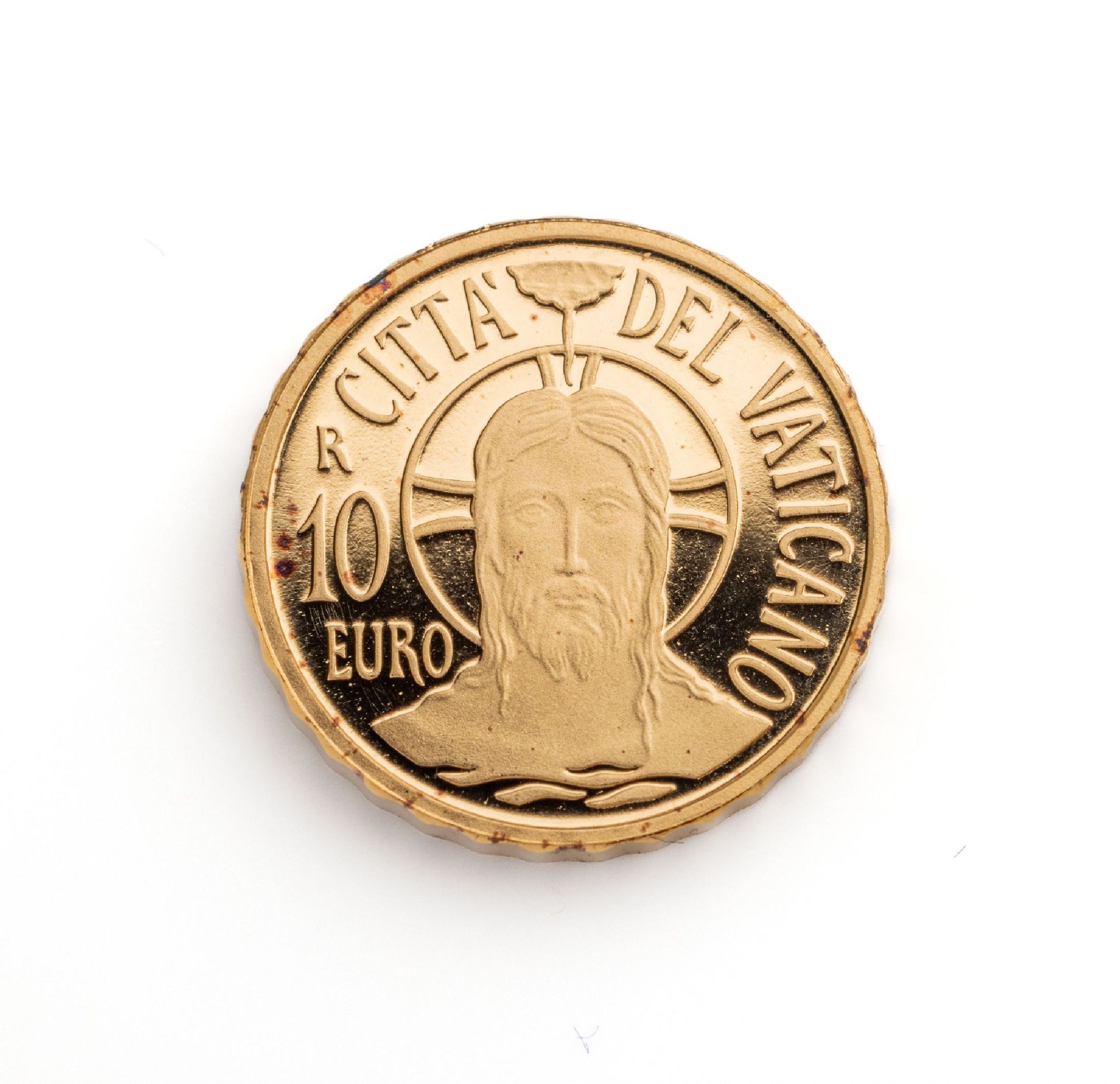 10 Euro Goldmünze, Vatikan 2015, Pontifikatseiner - Bild 2 aus 2